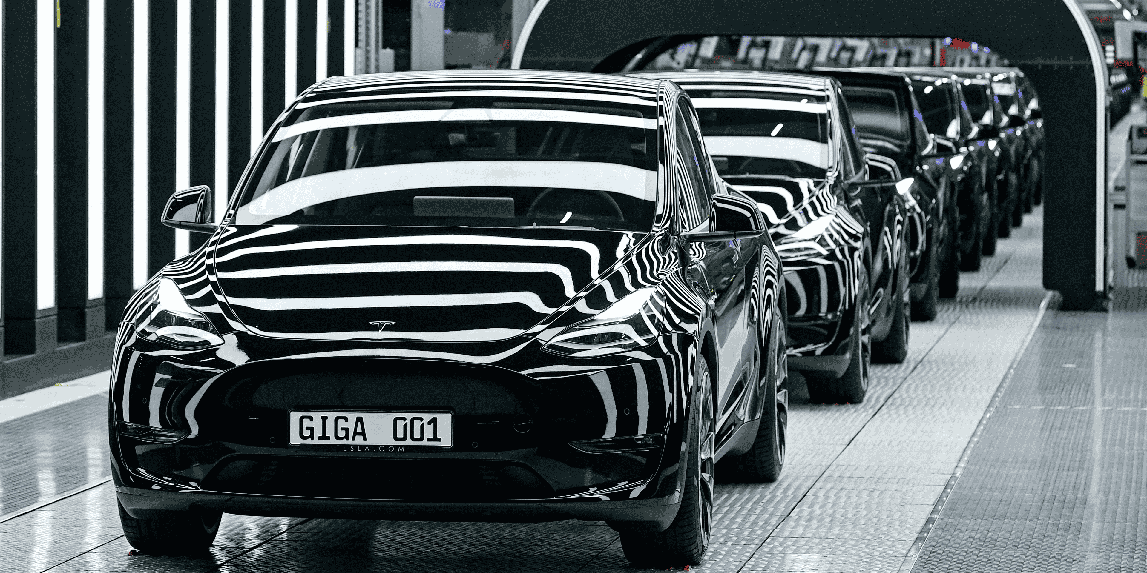 Des voitures electriques tesla model y