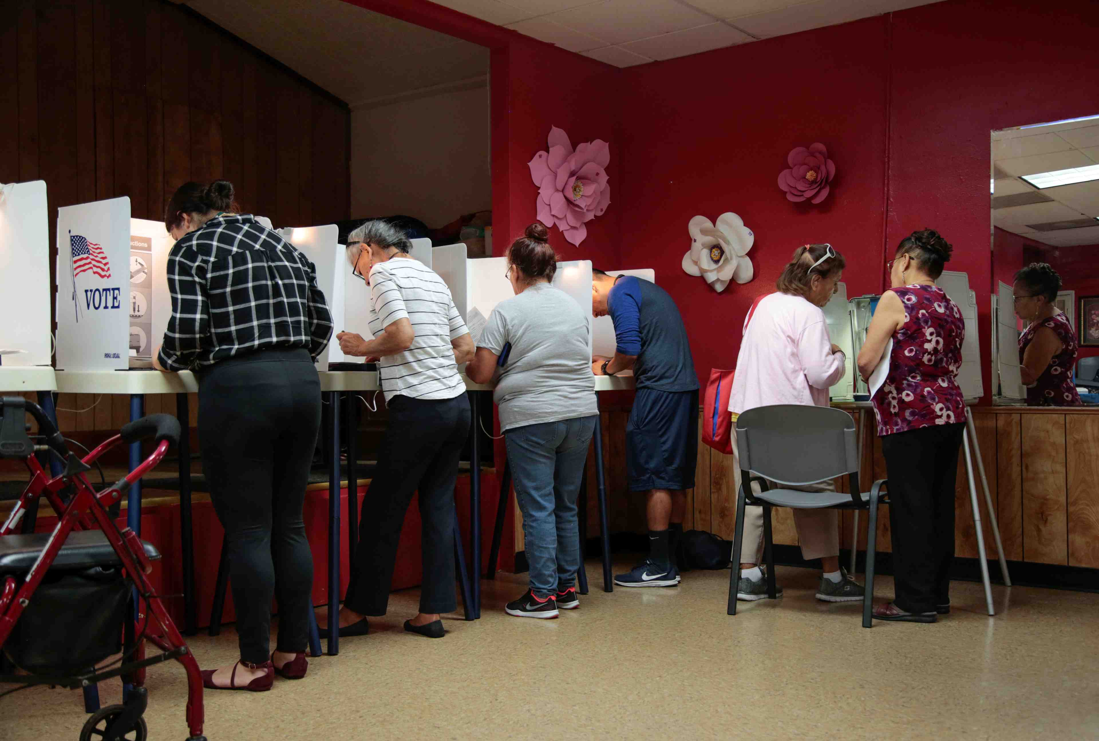 Problemes "isoles" sur des machines a voter aux etats-unis