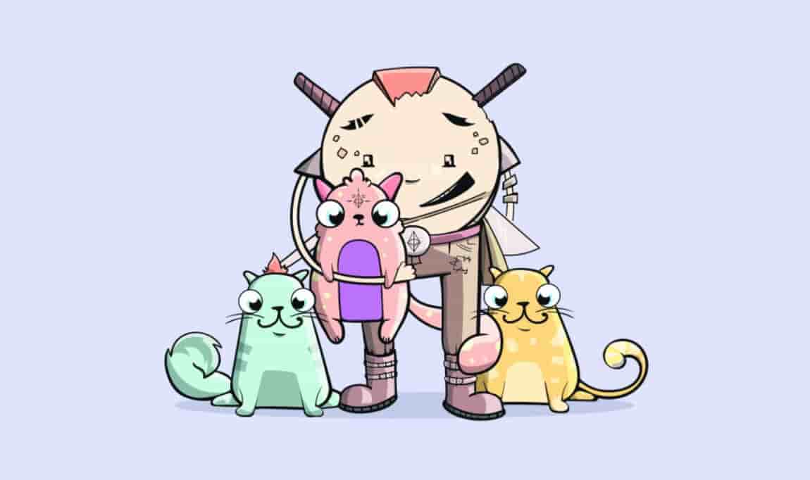 CryptoKitties, blockchain, application
