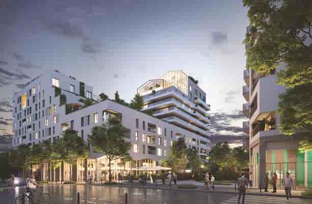 Ville futuriste de demain