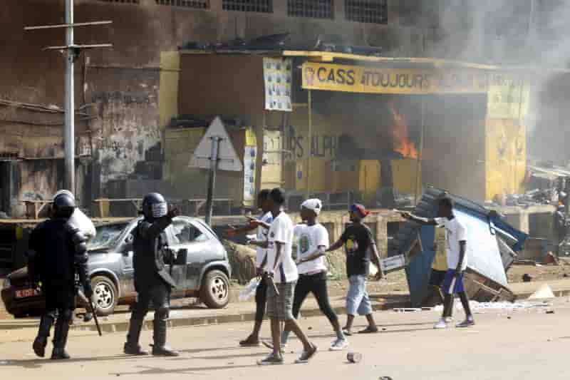 Tensions en guinee
