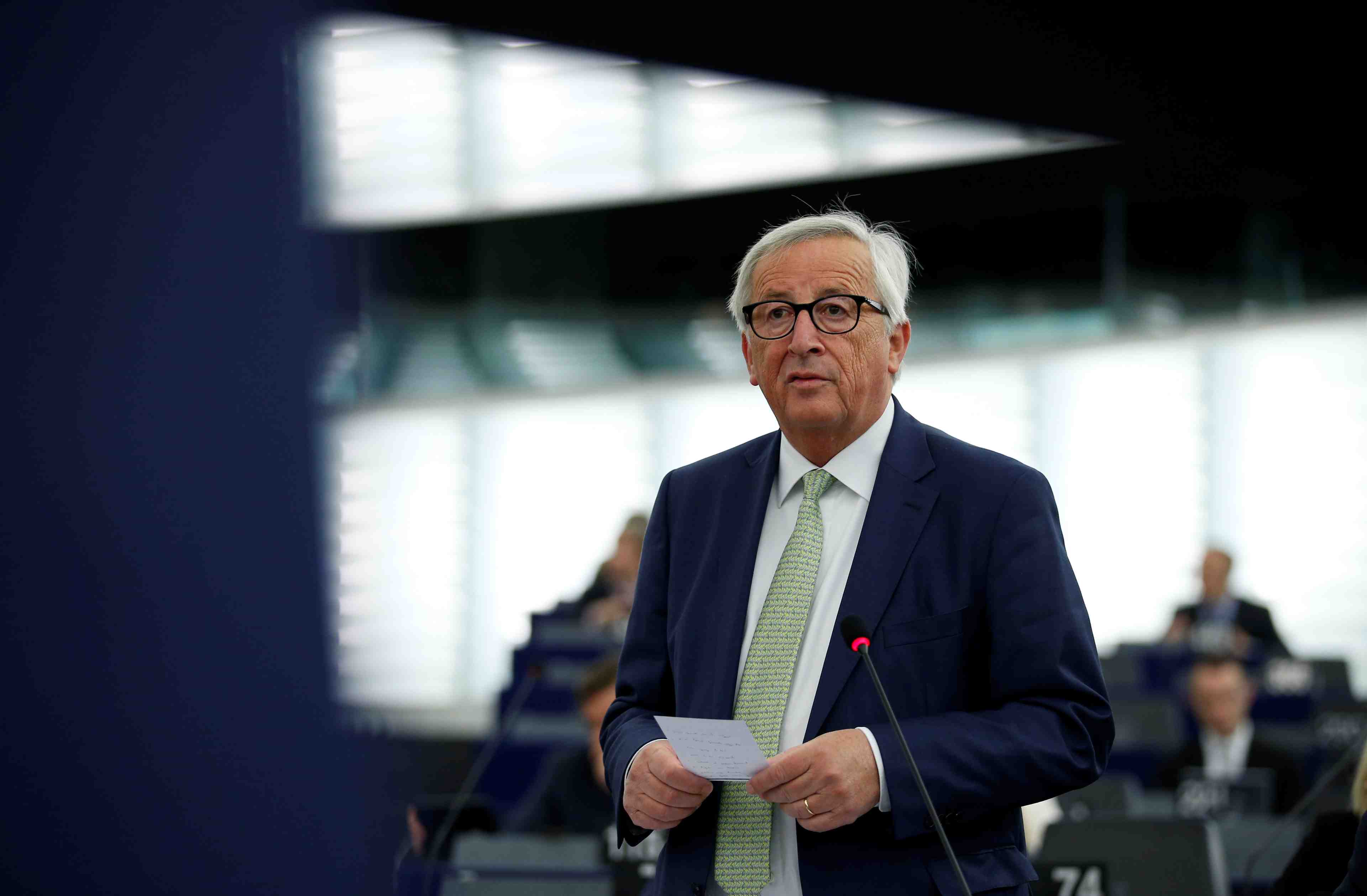 Juncker table sur un accord sur le brexit "en octobre, sinon en novembre"