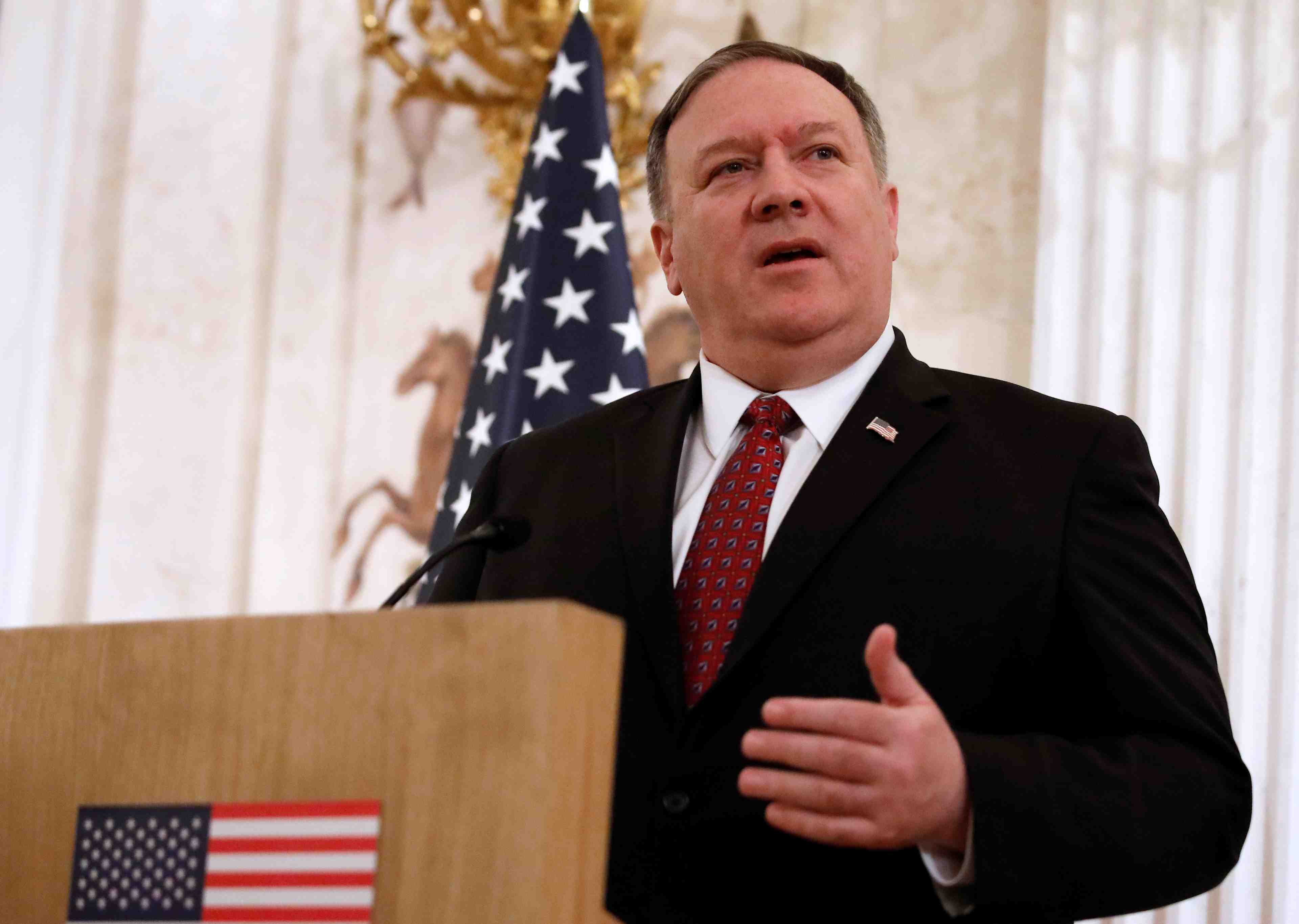 Pompeo appelle l'inde et le pakistan a une desescalade de leur conflit