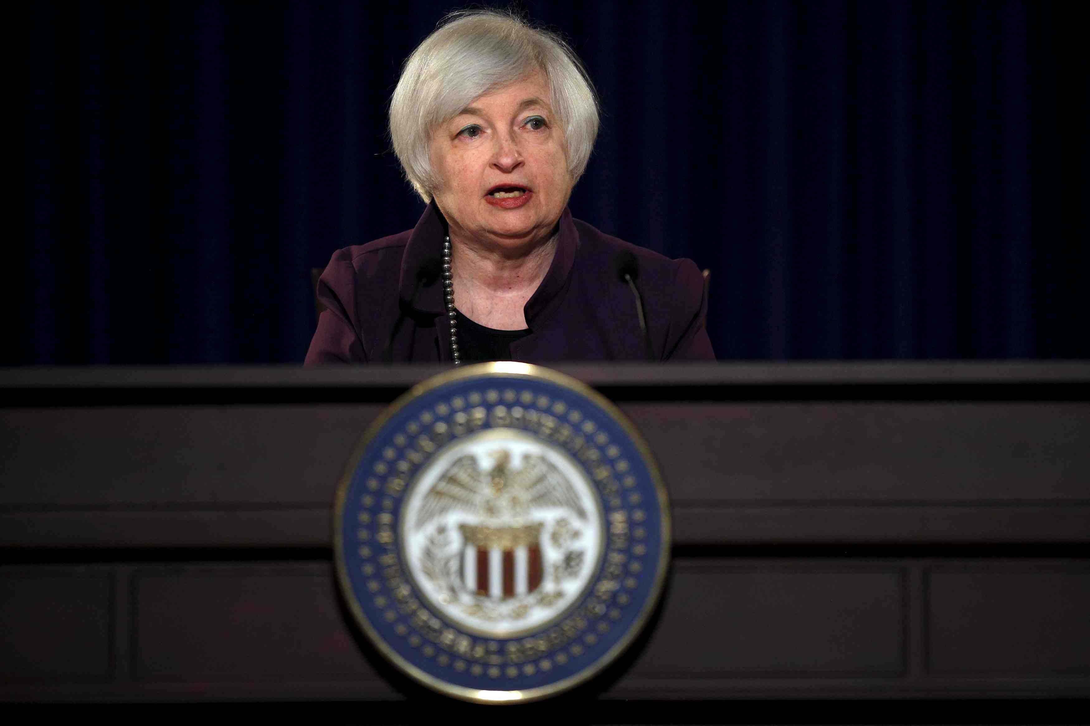 Les conditions d'une hausse des taux pas reunies, dit la fed