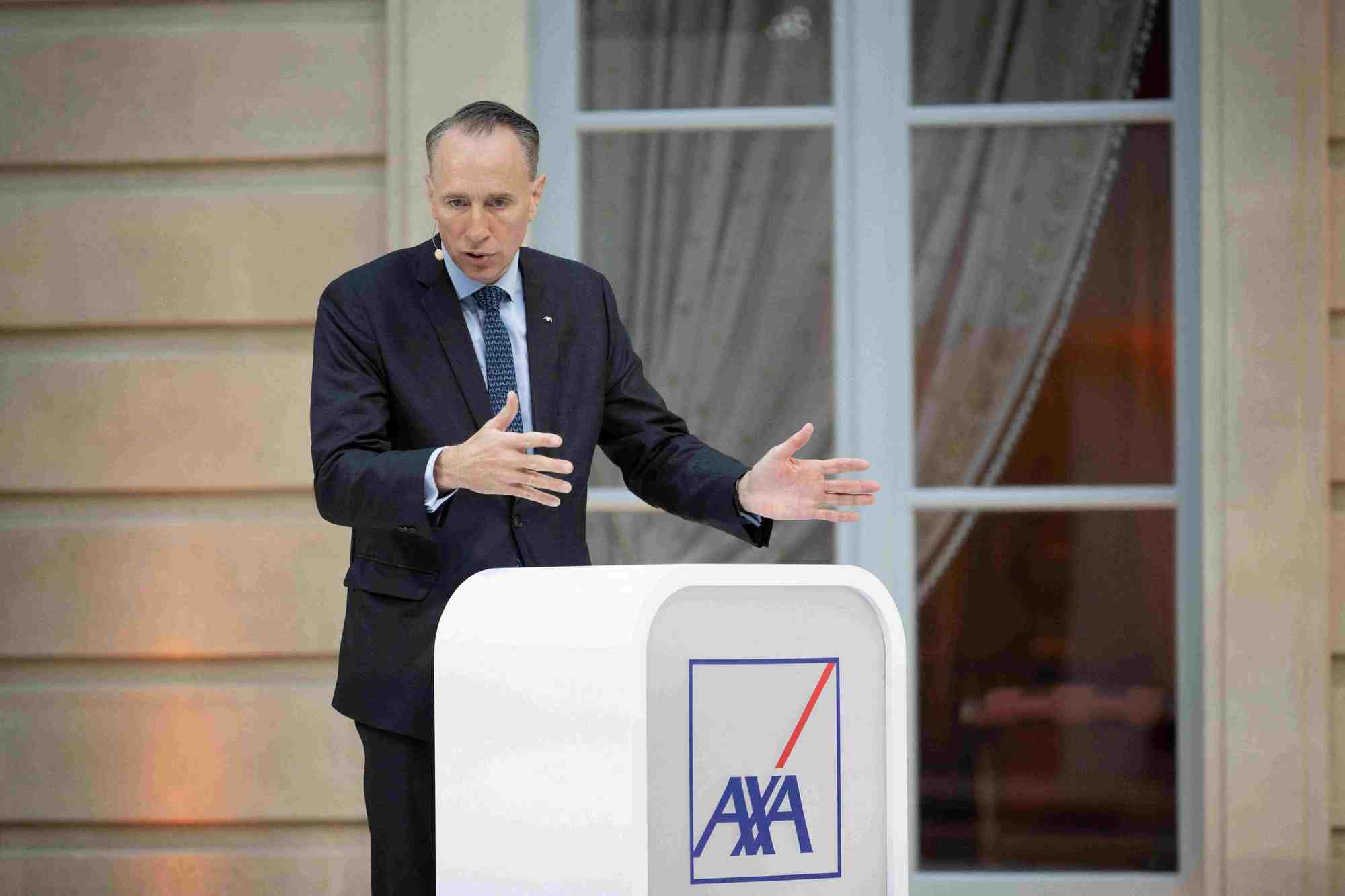 Le directeur général d’AXA, Thomas Buberl, a engagé une stratégie de recentrage sur les métiers cœurs depuis 2019.