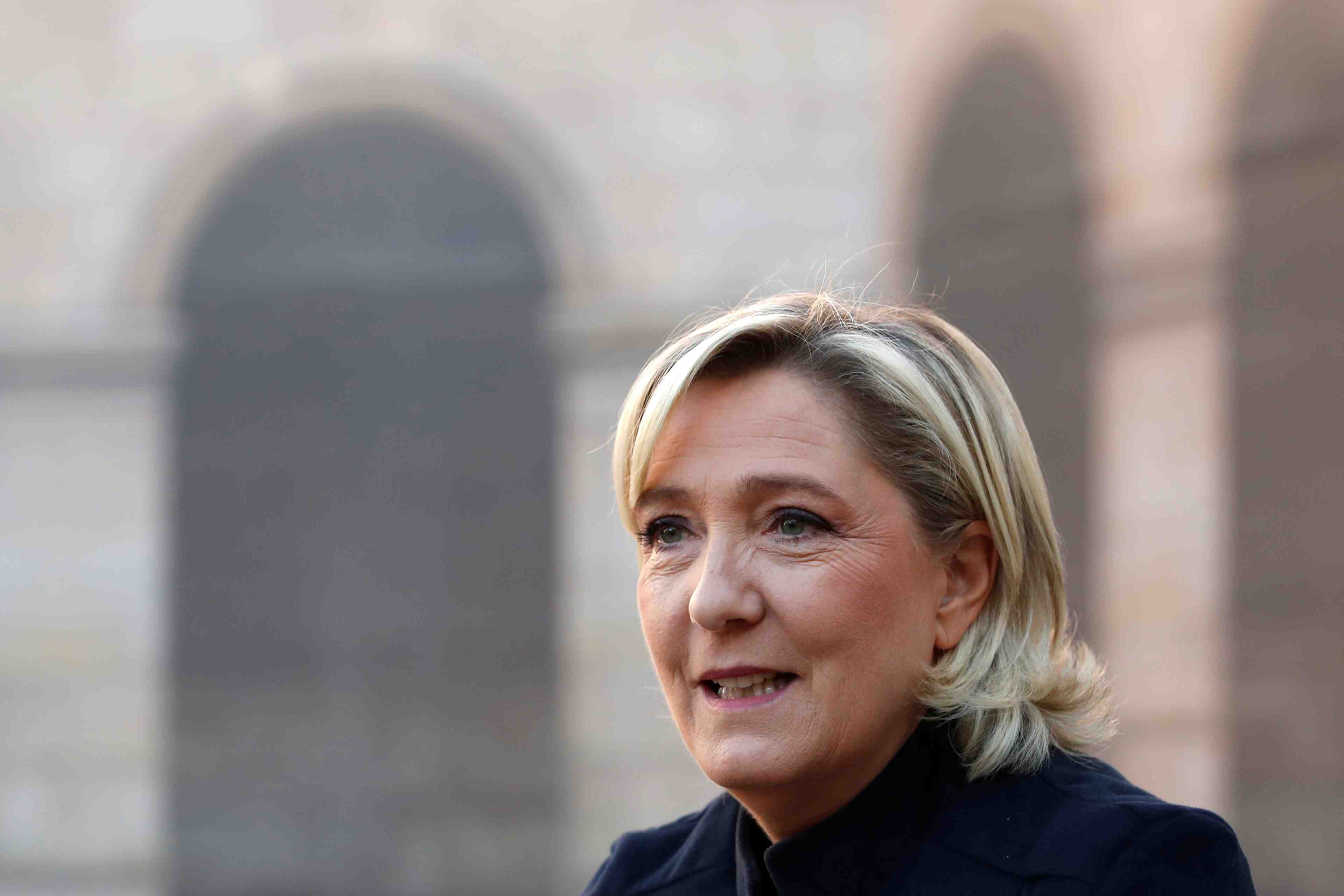 Marine le pen "sereine" face aux "persecutions"