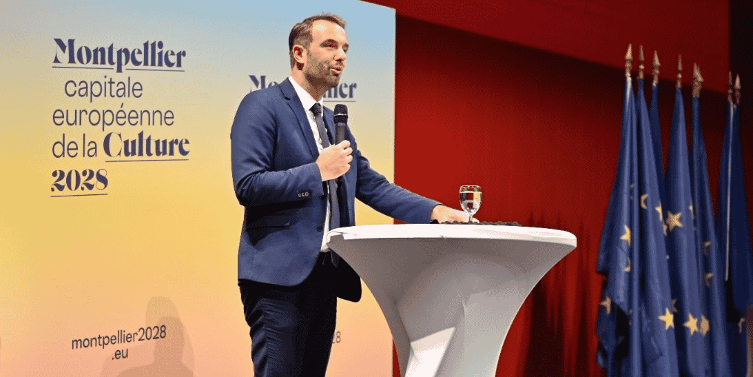Michaël Delafosse, président de la Métropole de Montpellier, a ardemment défendu les couleurs montpelliéraines pour décrocher le titre de Capitale européenne de la culture 2028.