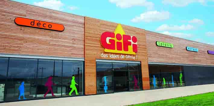 GiFi dispose de 600 magasins en France et en Europe.