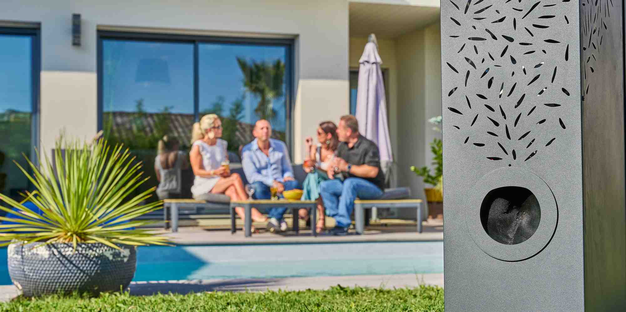 Déguisé en jardinière, le piège entièrement made in France repose sur le biomimétisme.