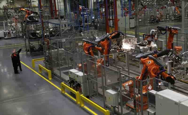 Rebond de la production industrielle britannique en septembre
