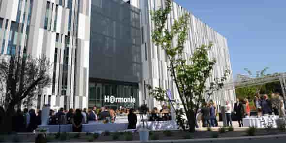 Inauguration de l'@7 Center à Montpellier, le 18 mai 2018