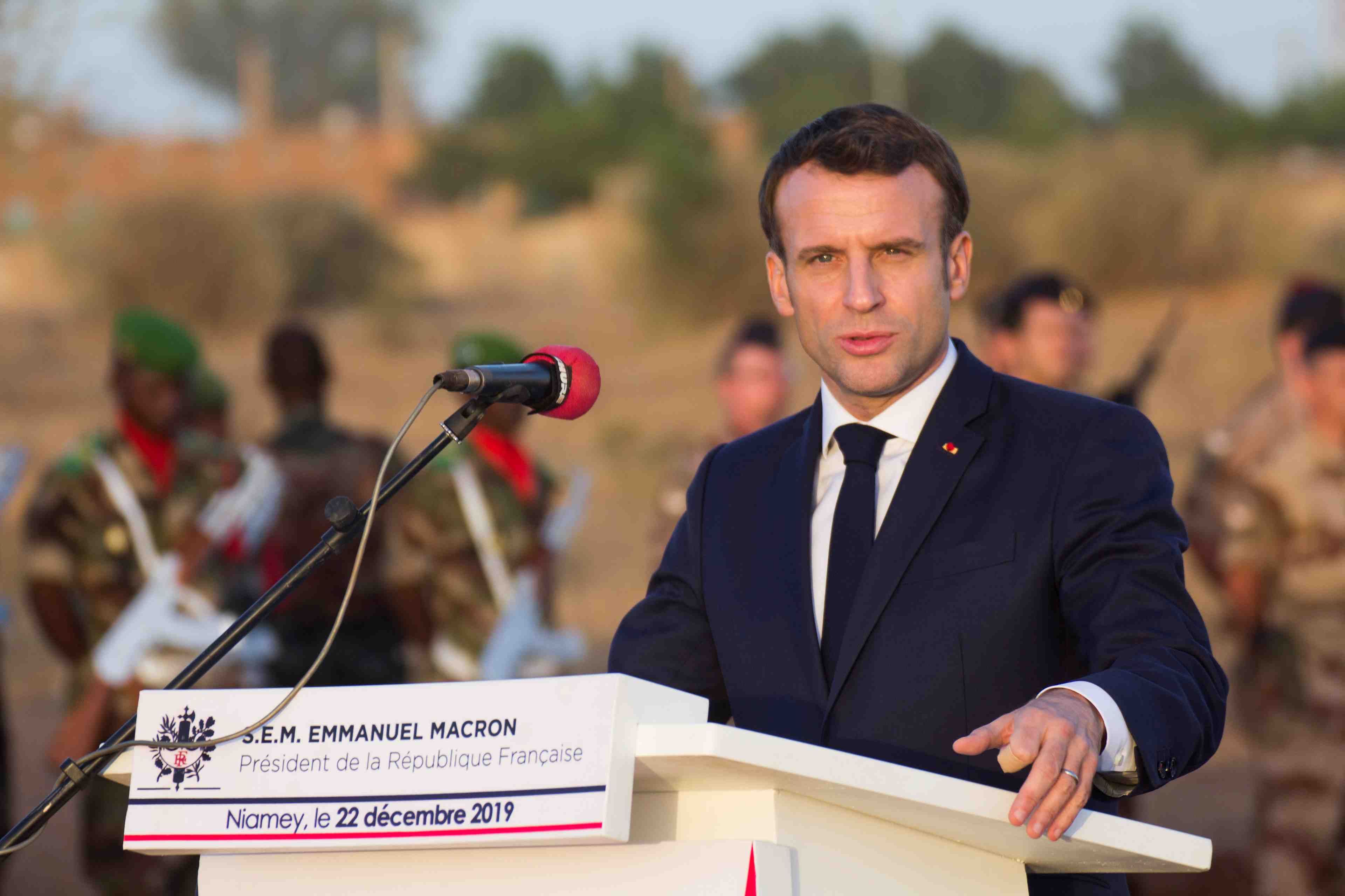 Pour macron, la lutte antiterroriste au sahel est a "un tournant"