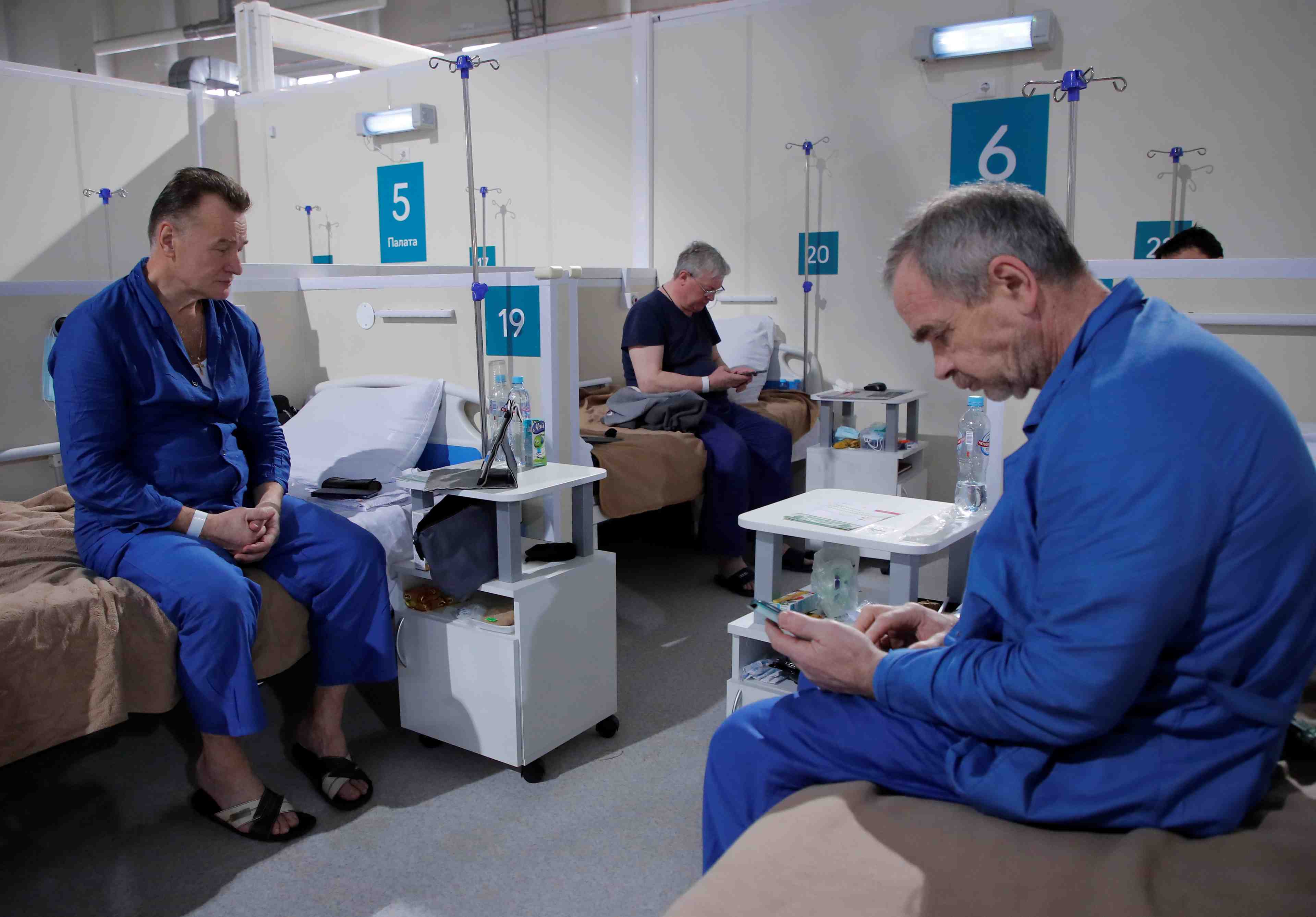 Coronavirus: record de 456 deces en 24 heures en russie