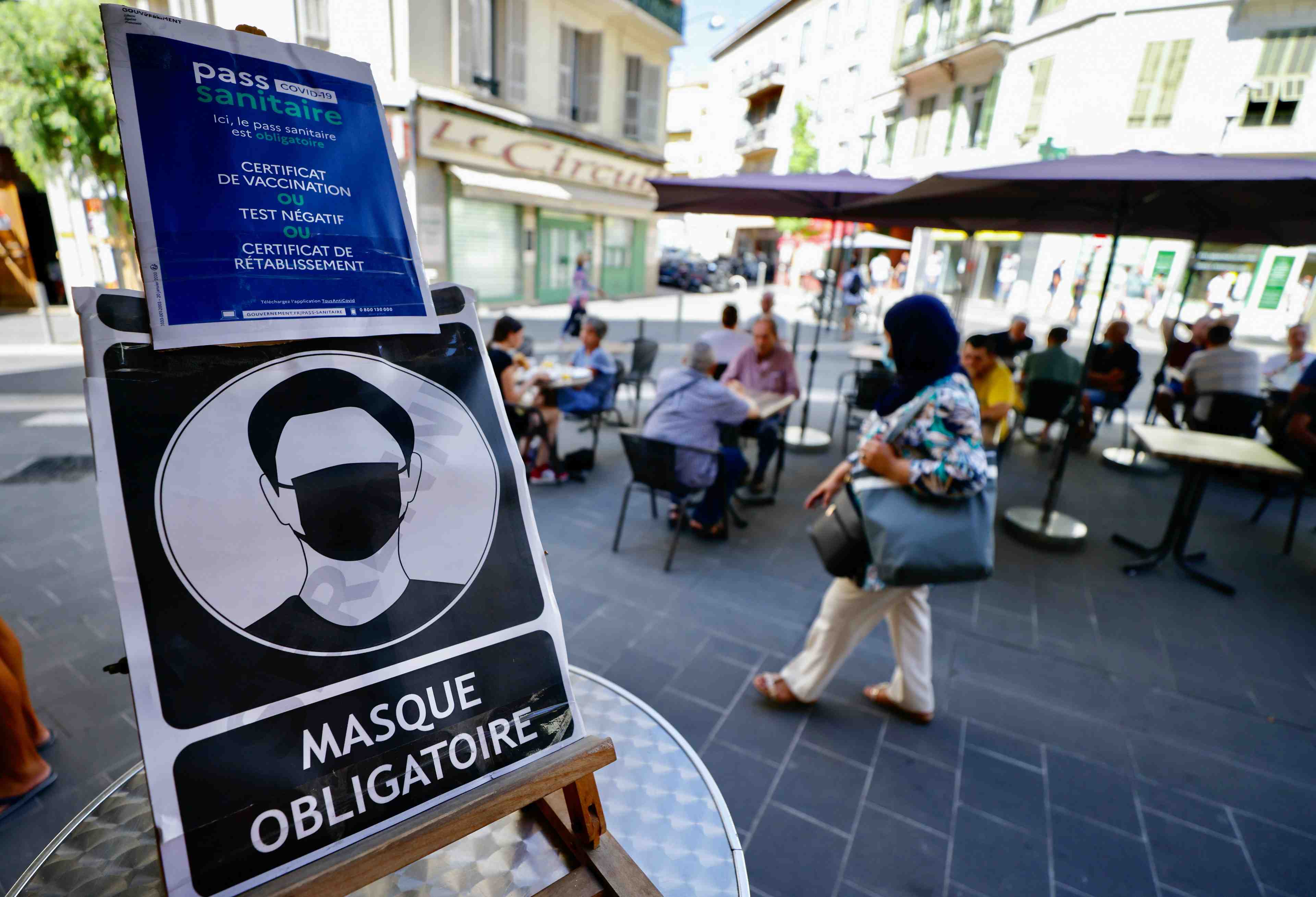 Coronavirus: la 4e vague stabilisee en france mais une reprise pas exclue avec la rentree
