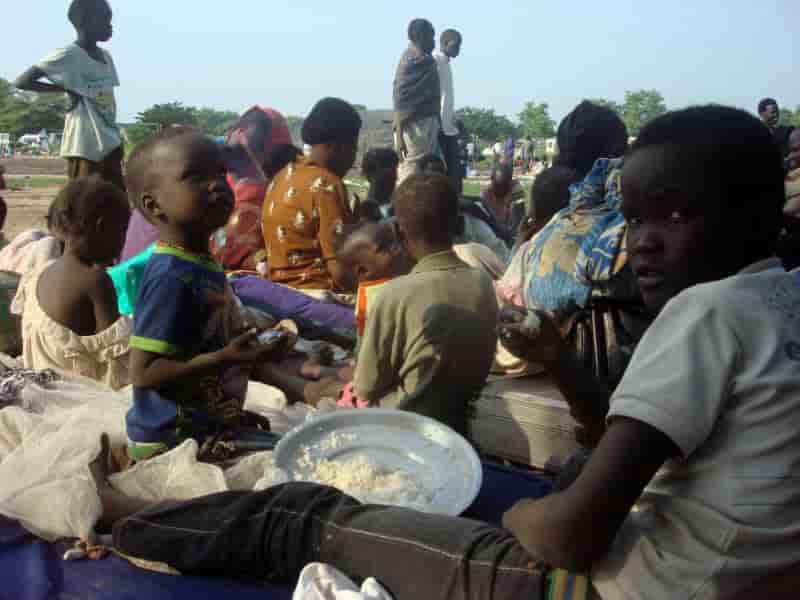 Des dizaines de milliers de deplaces au soudan du sud