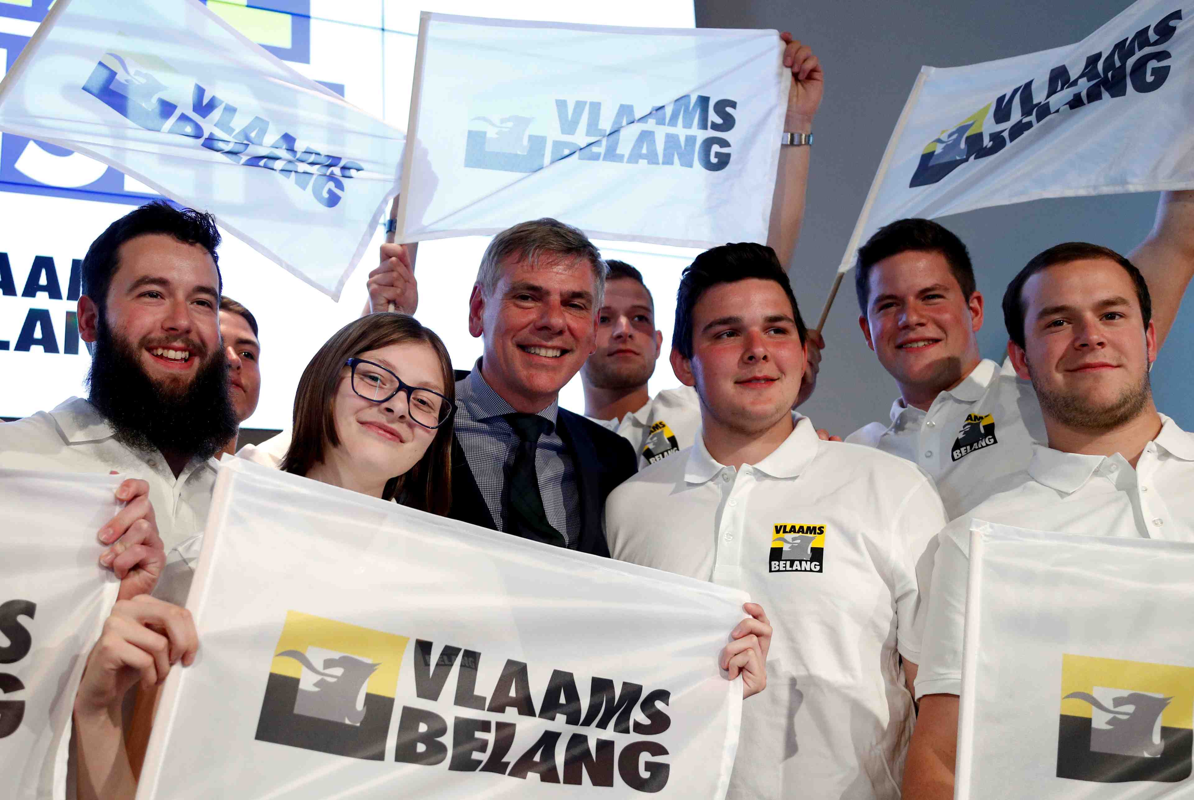 Percee de l'extreme droite flamande aux elections belges