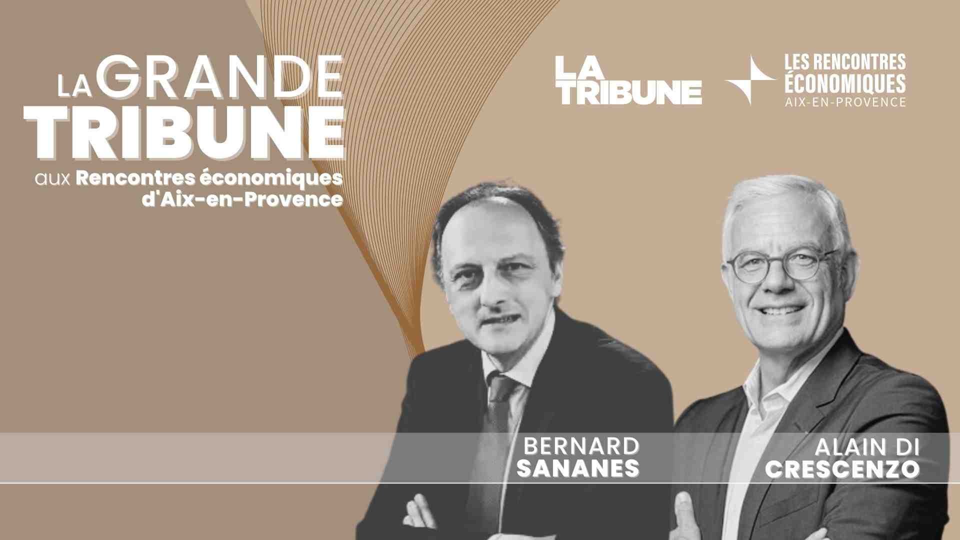 Bernard Sananès, président de l’institut ELABE, et Alain di Crescenzo, président de CCI France.