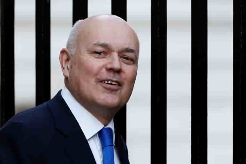 Le ministre britannique du travail demissionne