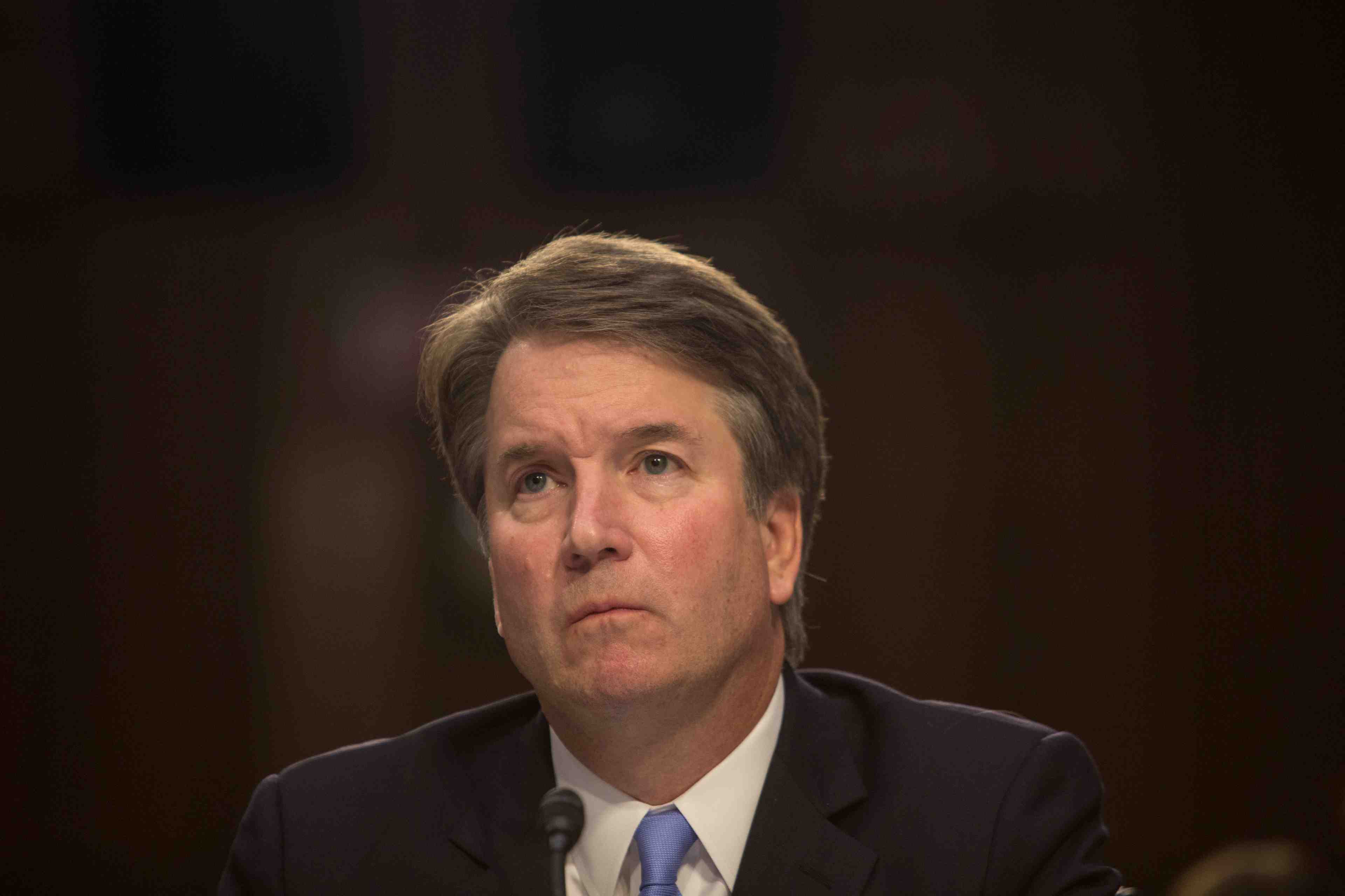 Le juge kavanaugh "assailli par des gauchistes", selon trump