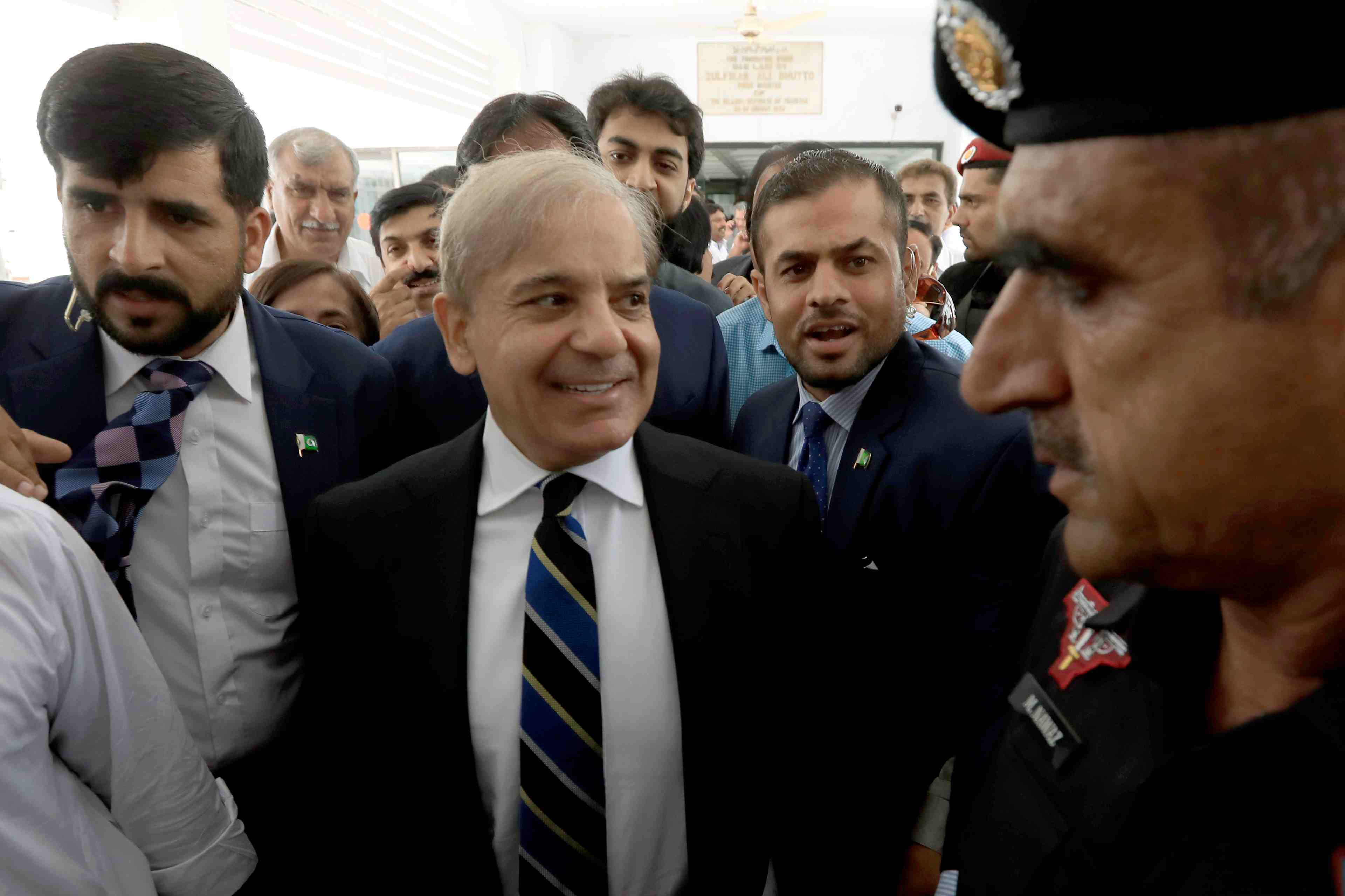 Le chef de l'opposition pakistanaise en detention avant des elections partielles