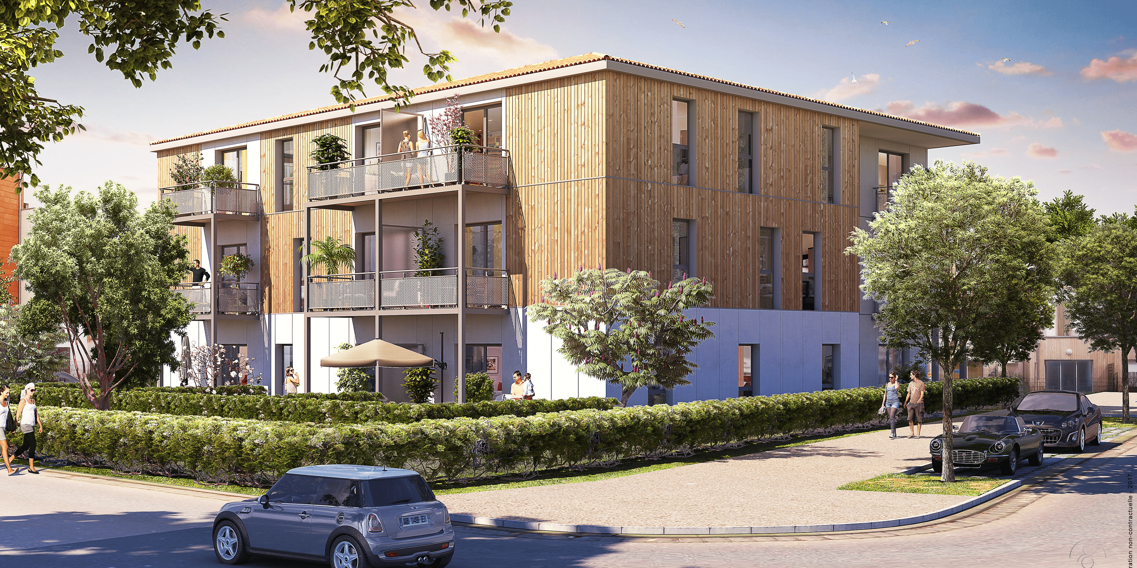 Illustration Nexity, immobilier, logements neufs