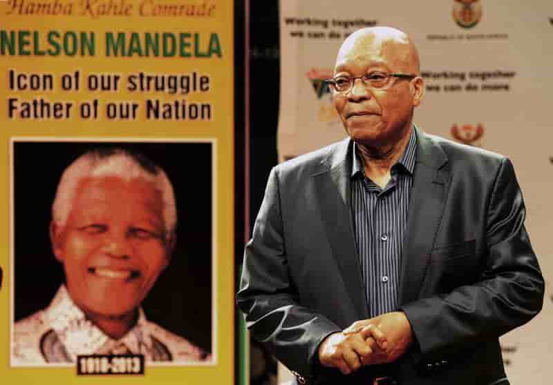 La mort de Mandela, répit provisoire pour son successeur Zuma
