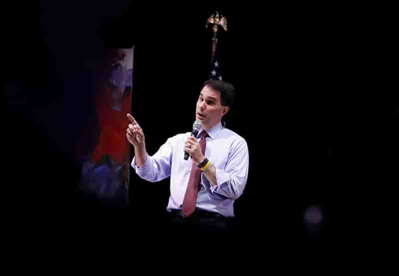 Scott walker ne briguera pas l'investiture republicaine pour 2016