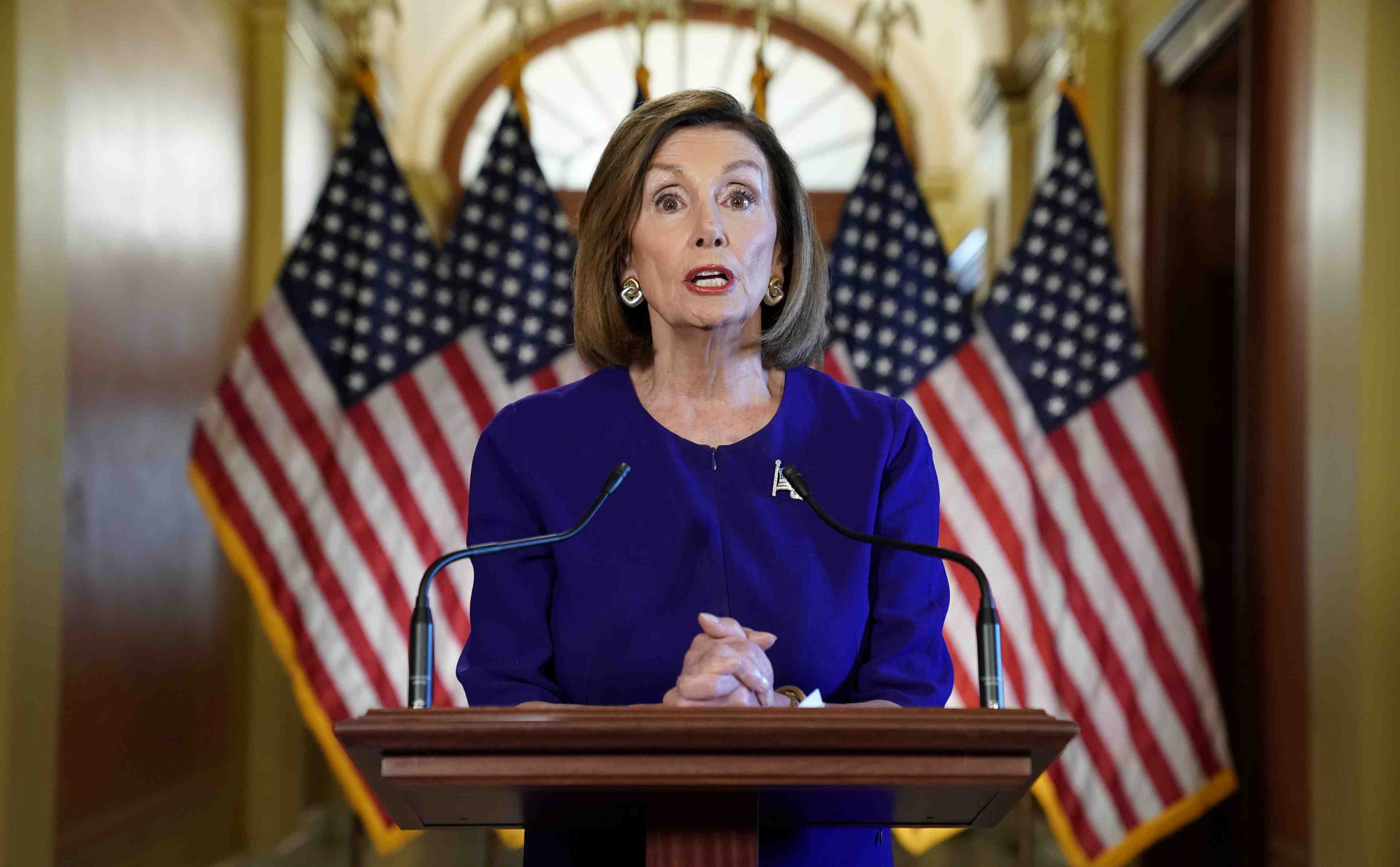 Usa/trump: la chambre lance une enquete pour "impeachment"