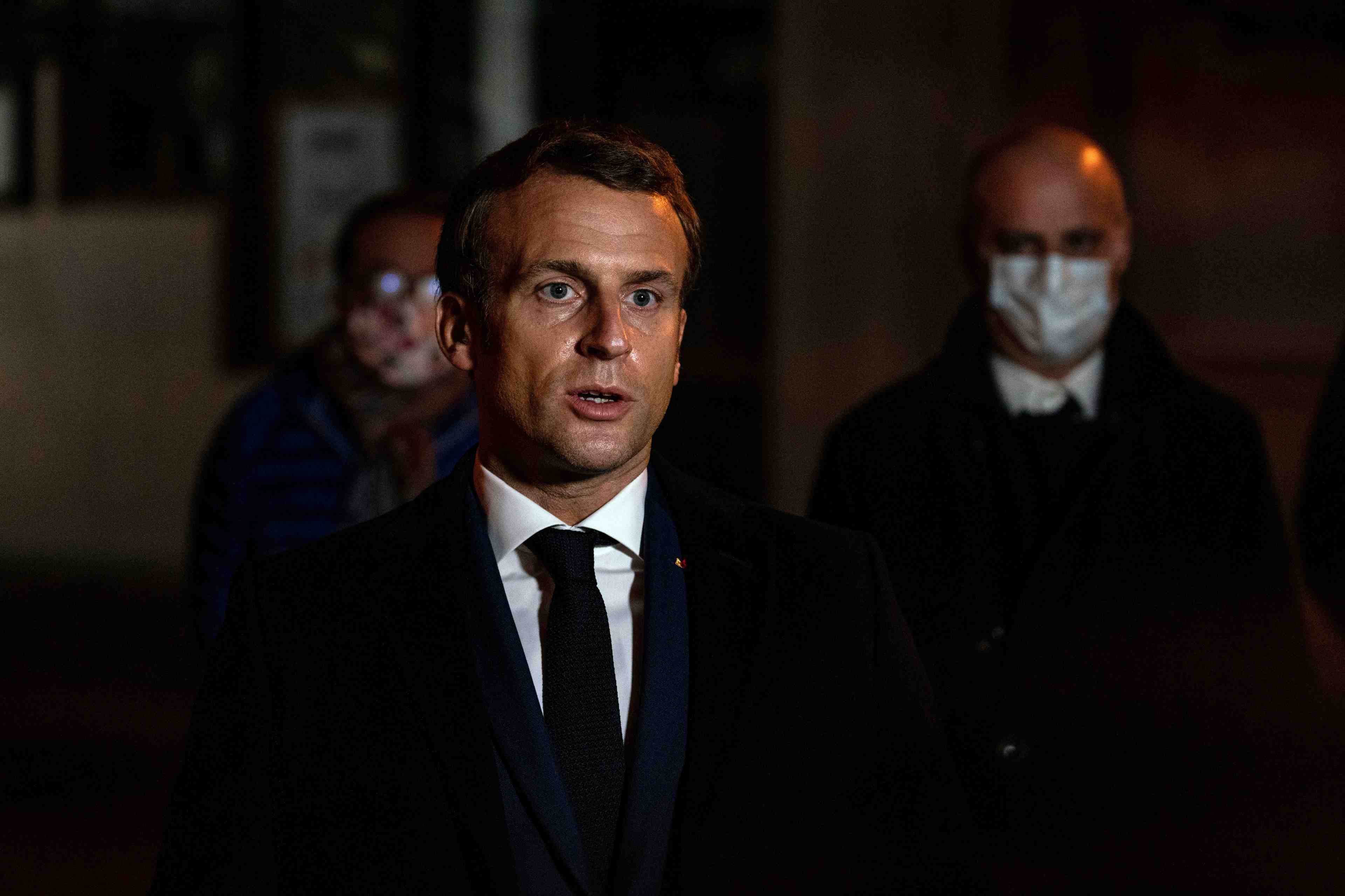 Macron attendu a bobigny pour une seance de la cellule de lutte contre le repli communautaire