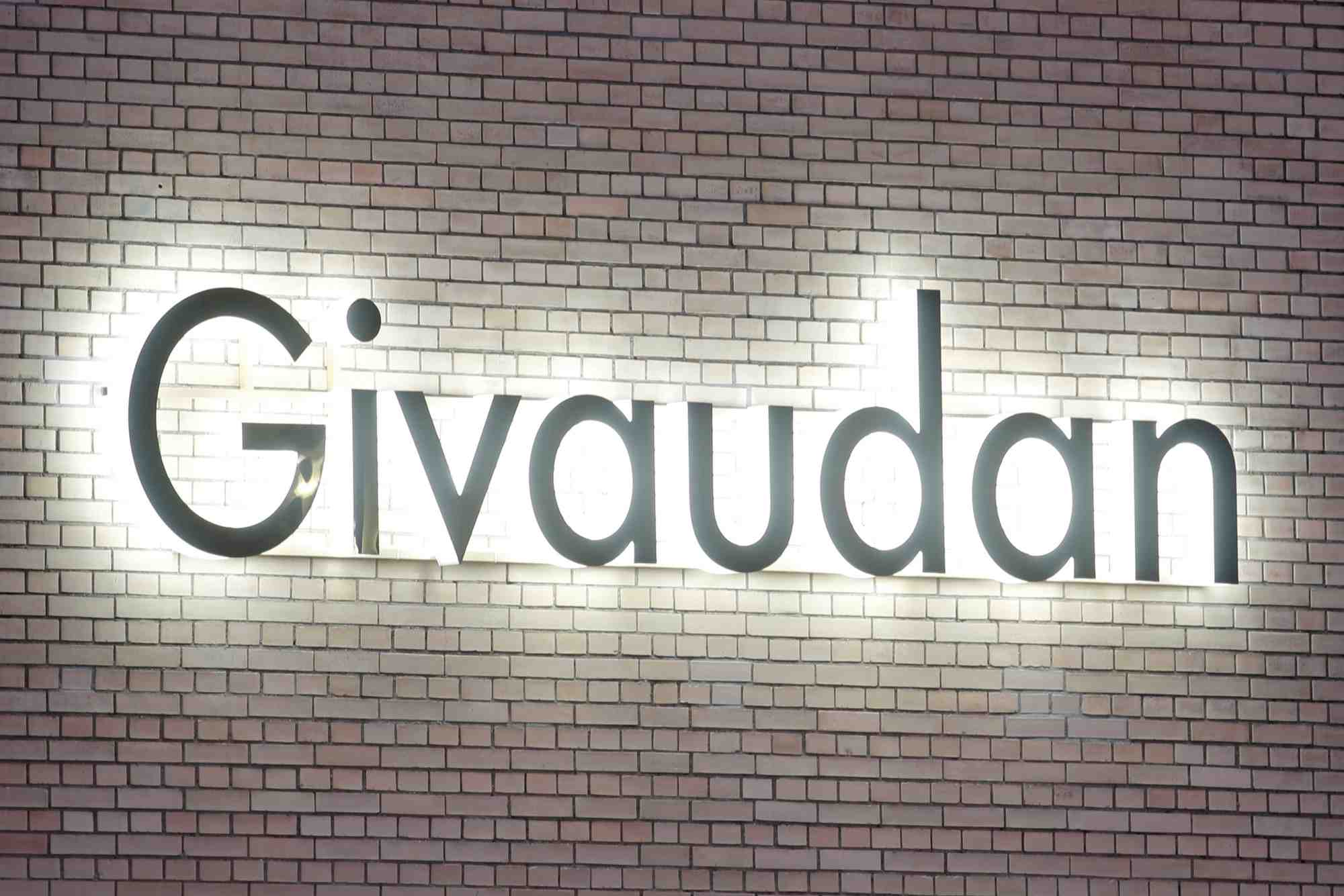 Photo d'archives du logo de givaudan