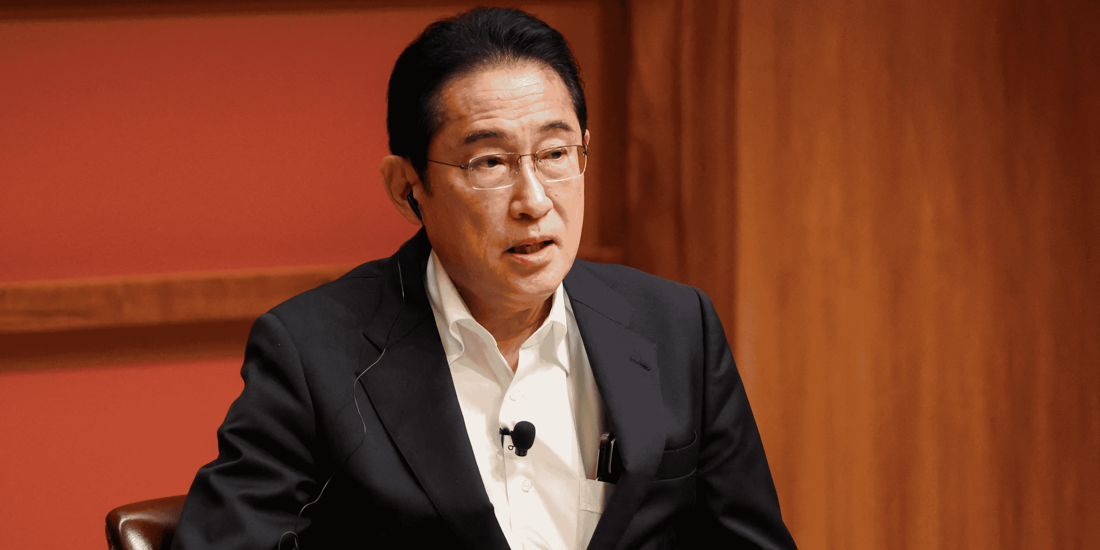 Le premier ministre japonais fumio kishida