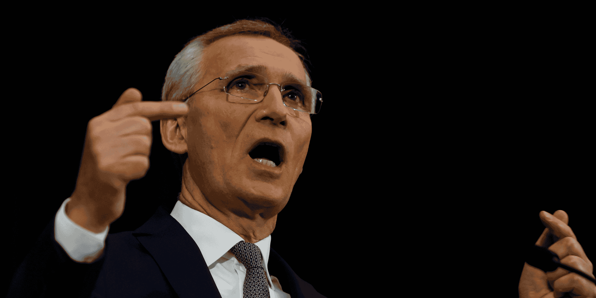 « Les actions de la Russie ne nous empêcheront pas de continuer à soutenir l'Ukraine », a affirmé Jens Stoltenberg.