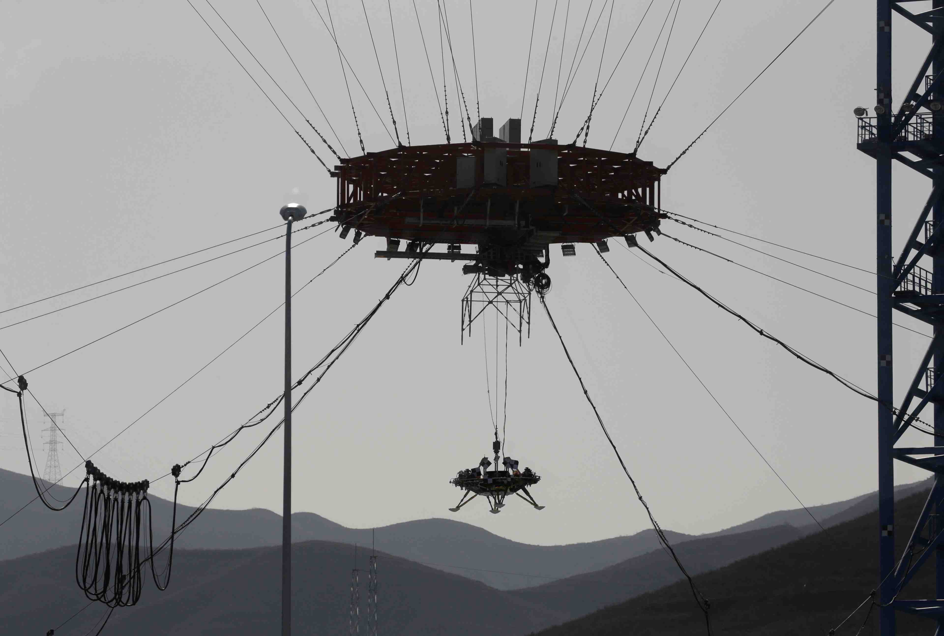 Test reussi pour la chine avant une mission sur mars en 2020