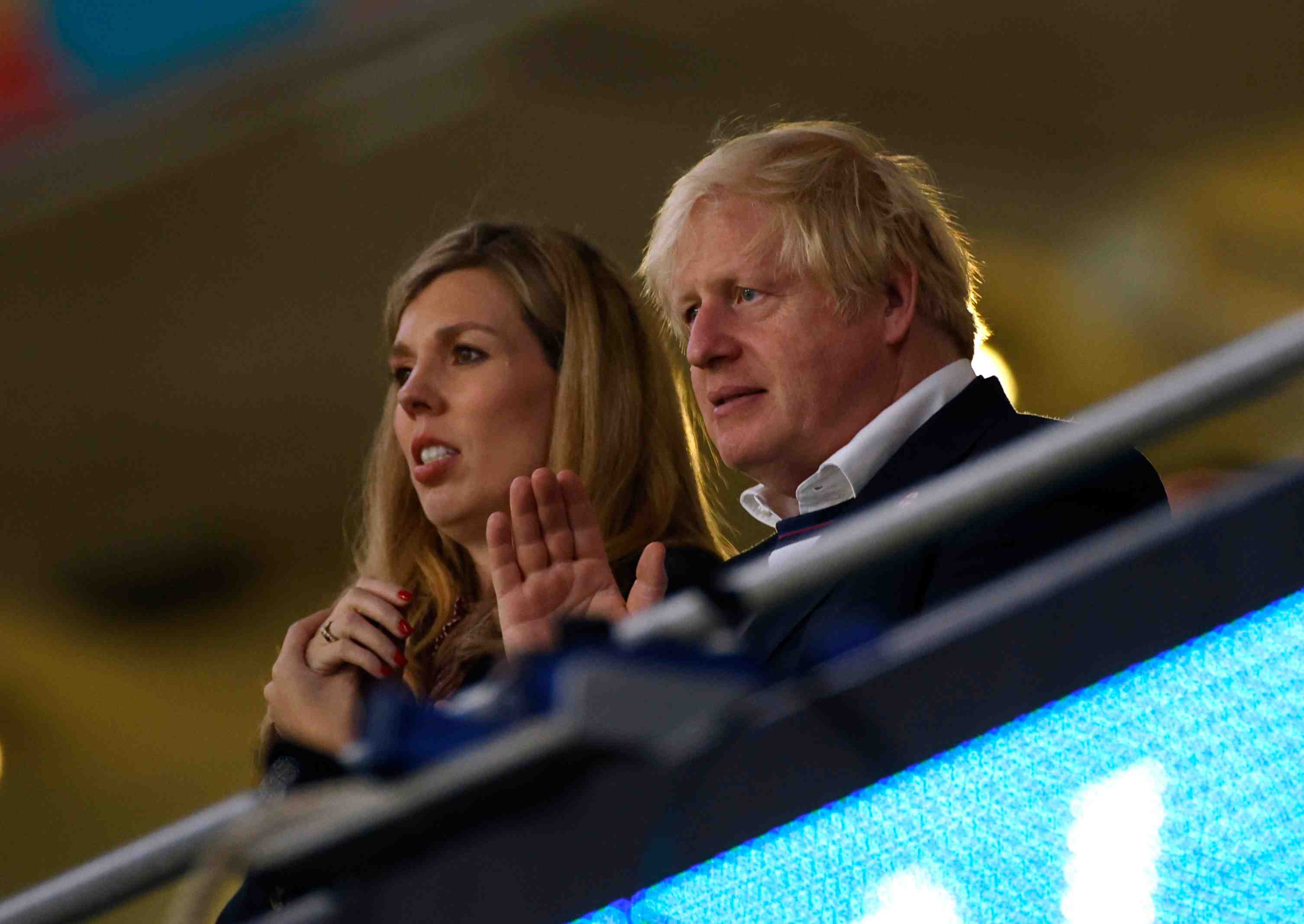 Football: johnson condamne les insultes racistes contre trois joueurs anglais