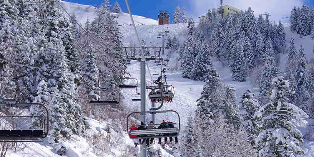 Stations de ski, moyenne montagne