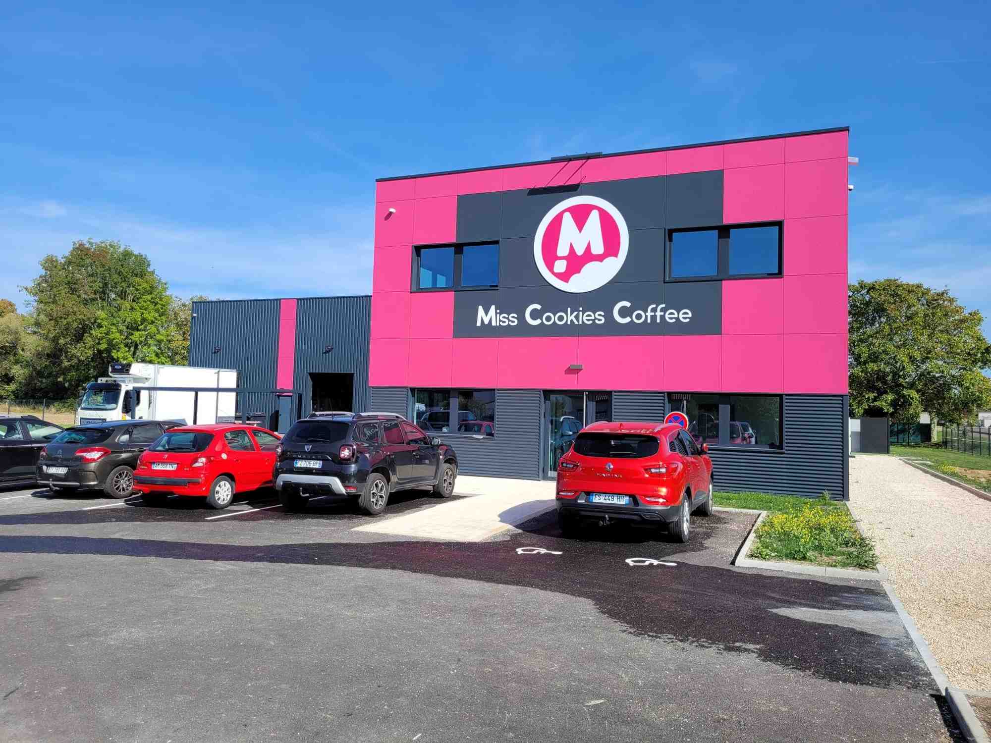 Le nouveau siège de Miss Cookies à Arceau, près de Dijon