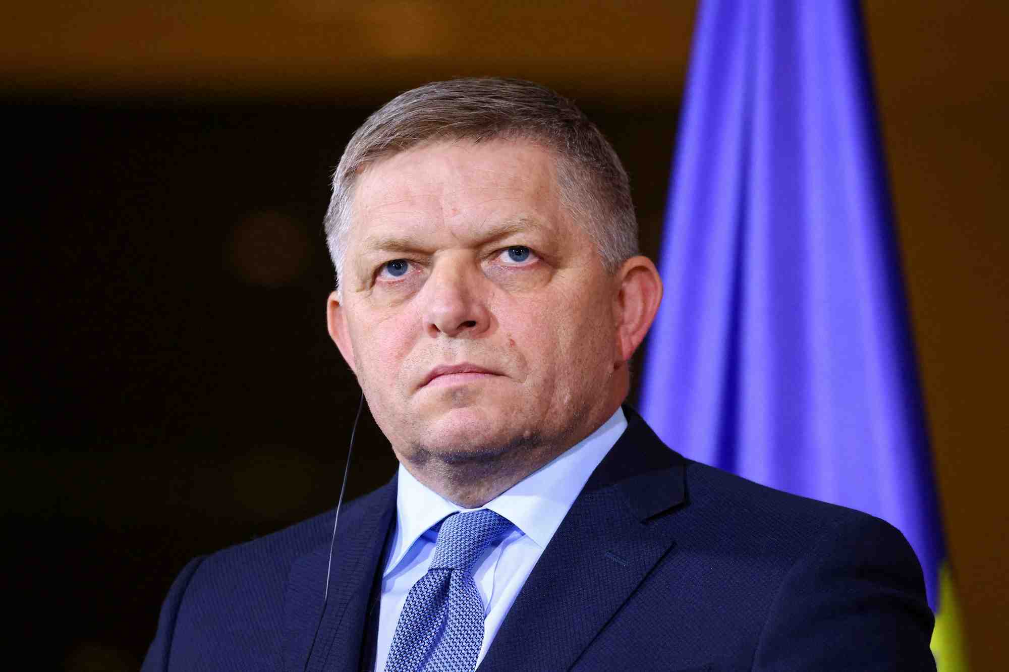 Le premier ministre slovaque robert fico a berlin