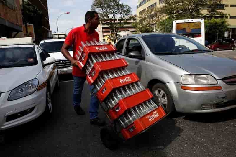 Baisse des ventes de coca cola pour le 5e trimestre de suite