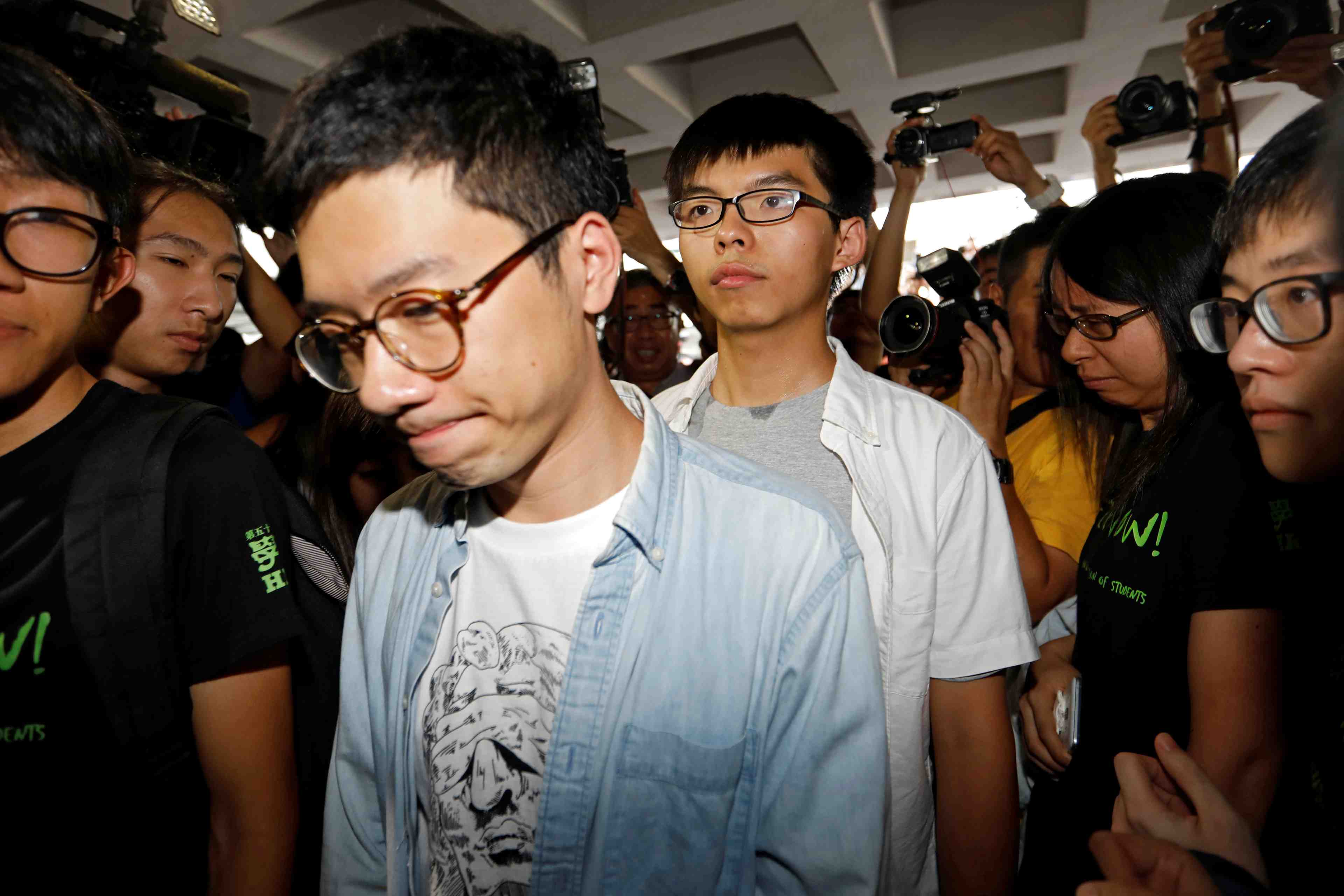 Peines de prison a hong kong pour des militants pro-democratie