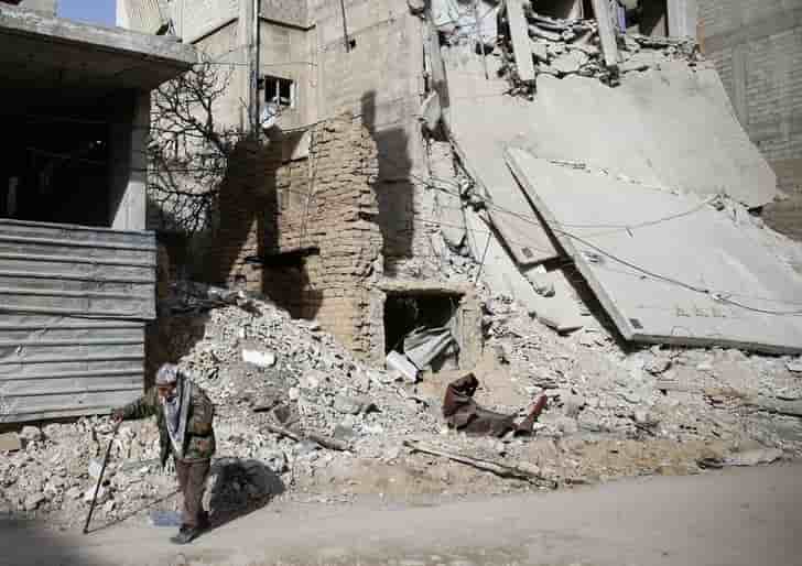 L'armee syrienne poursuit son offensive dans la ghouta orientale