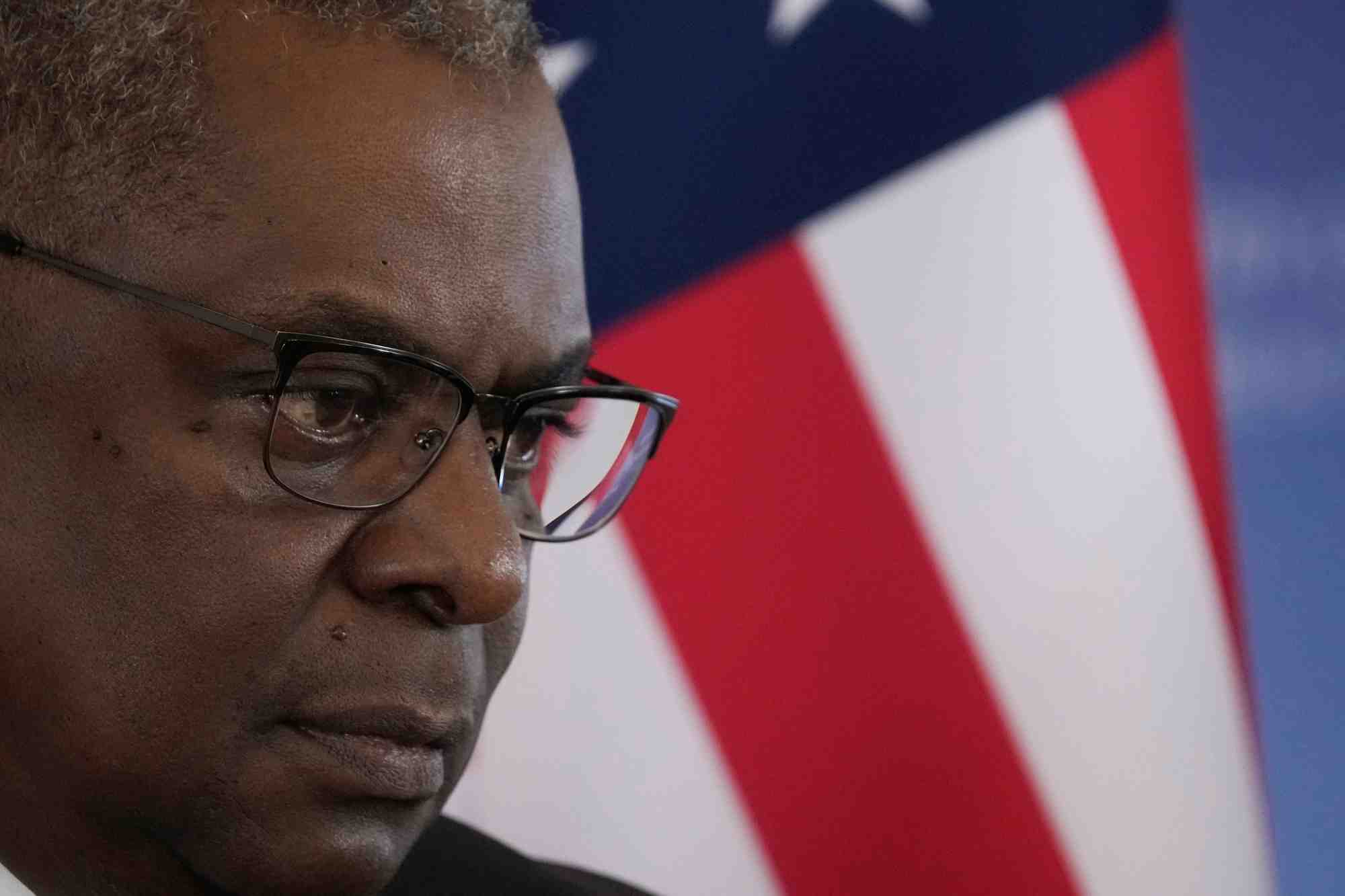 Le secretaire americain a la defense, lloyd austin