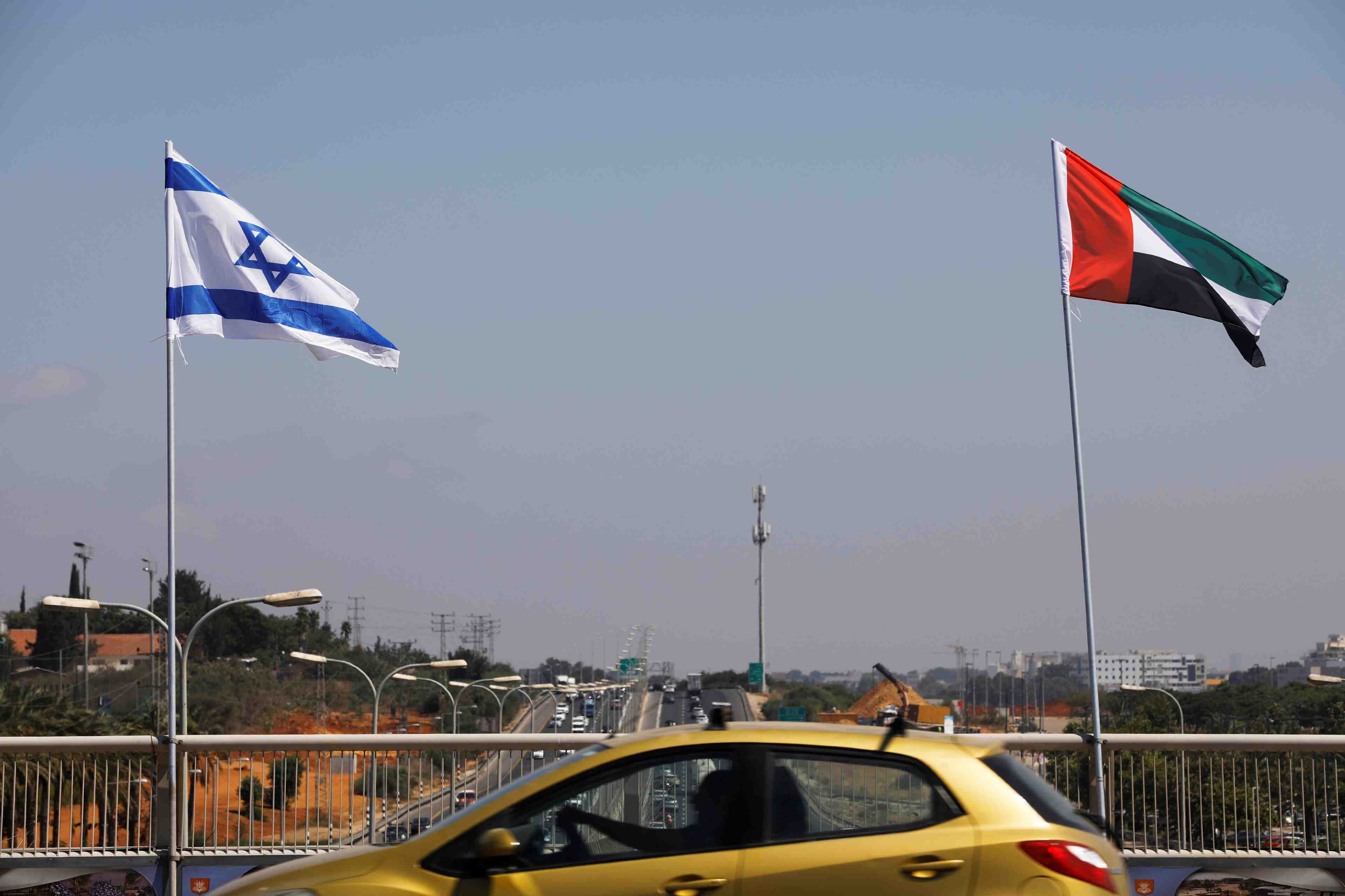Premiere visite officielle d'une delegation emiratie en israel