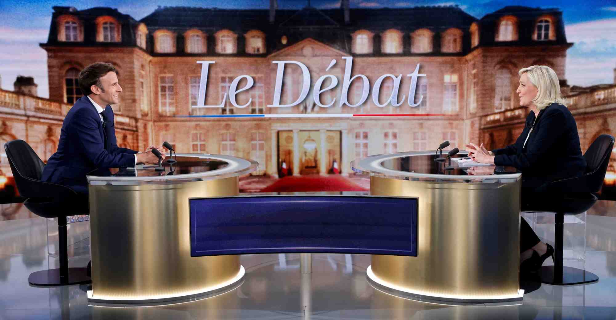 Le pen veut "rendre leur argent" aux francais, macron juge ses mesures inefficaces