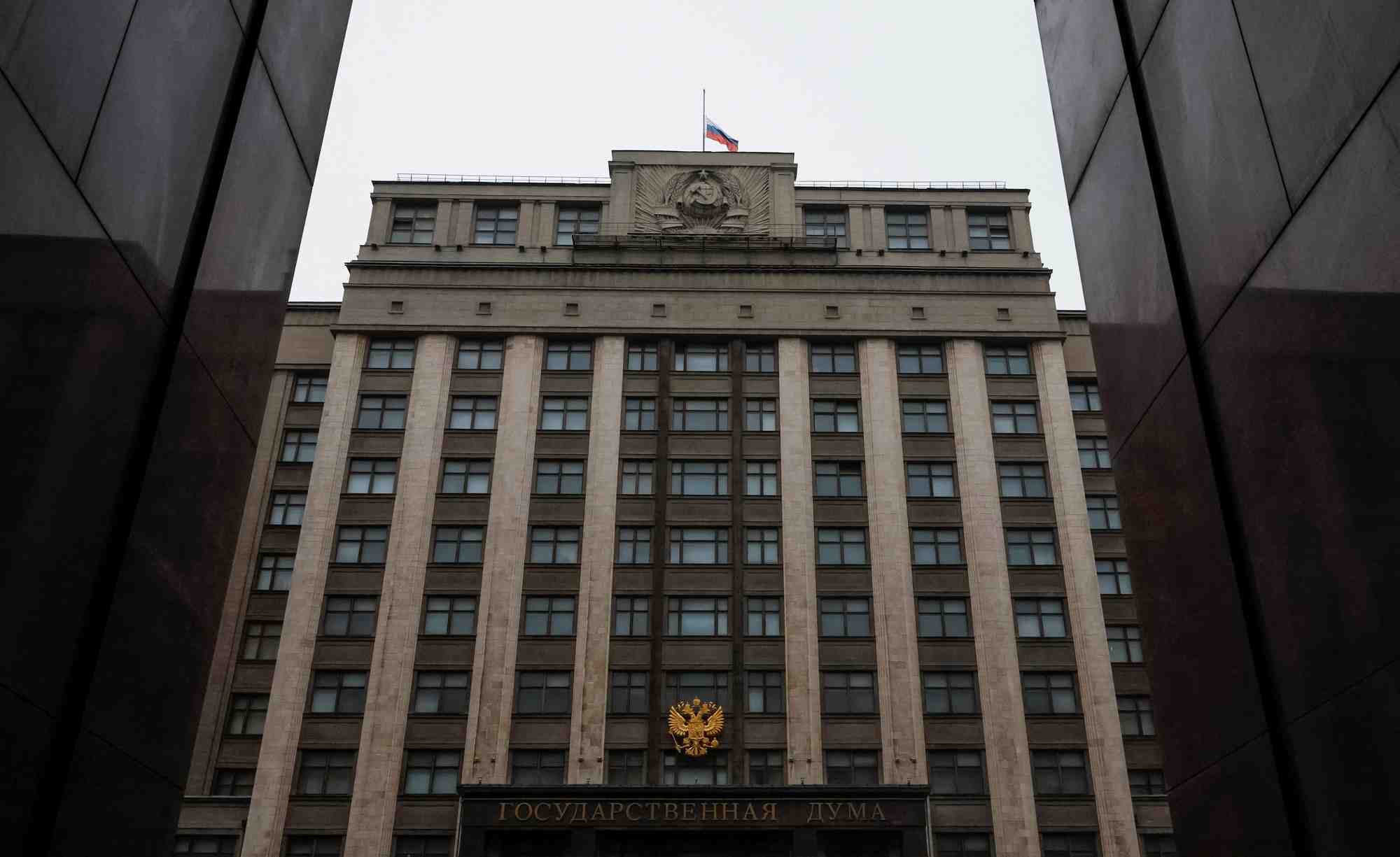 Journee de deuil apres la fusillade meurtriere dans la salle de concert crocus city hall, a moscou