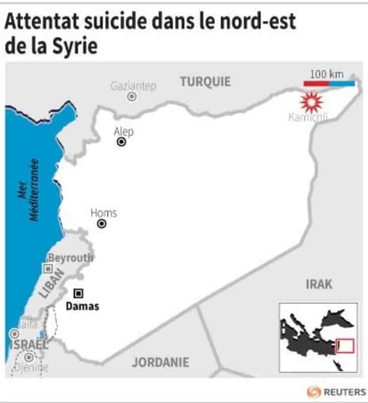 Attentat suicide dans le nord-est de la syrie