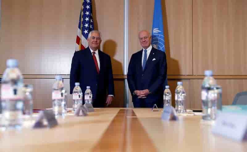 "le regne d'assad touche a sa fin", affirme tillerson
