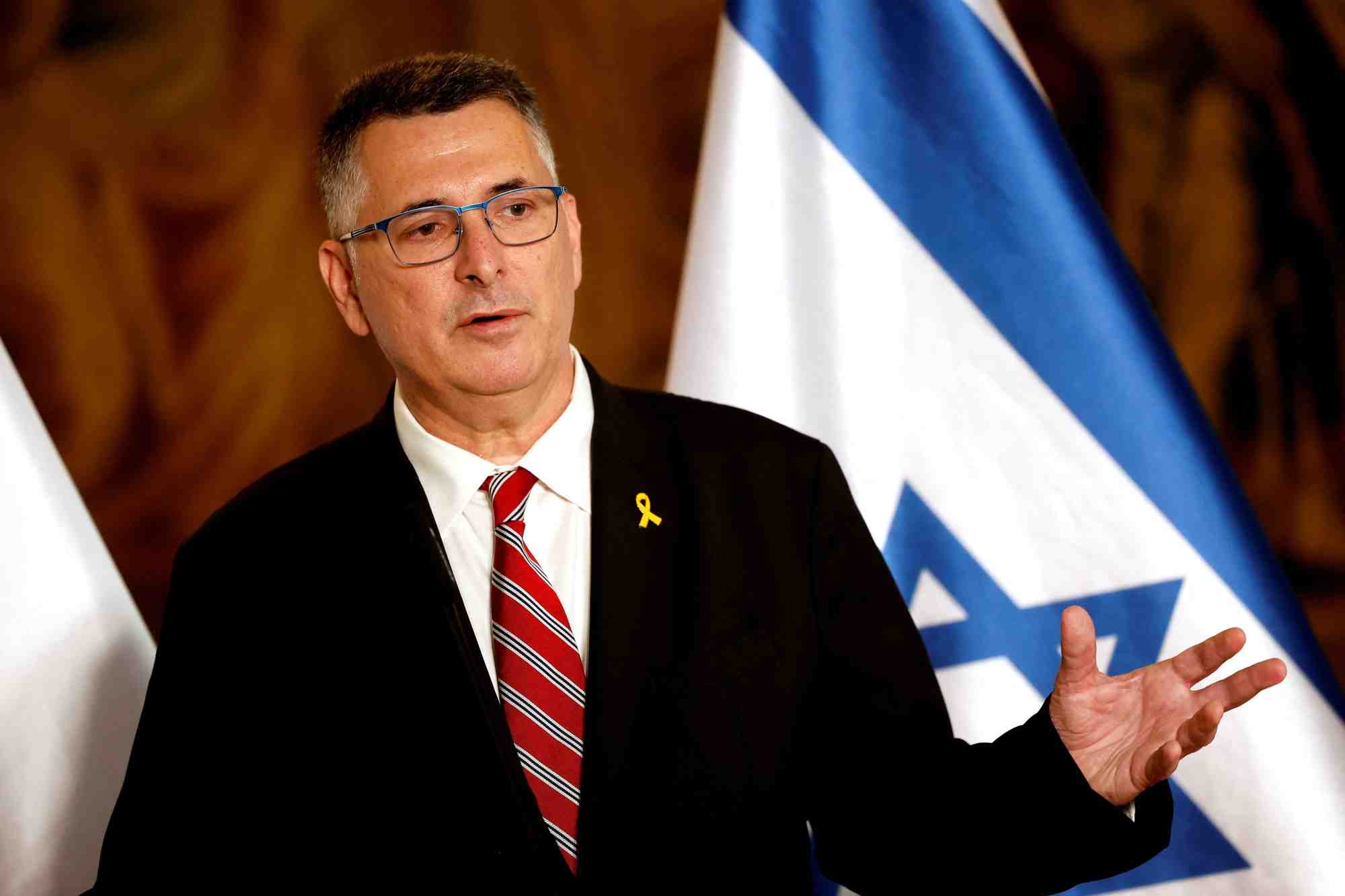 Le ministre israelien des affaires etrangeres gideon saar