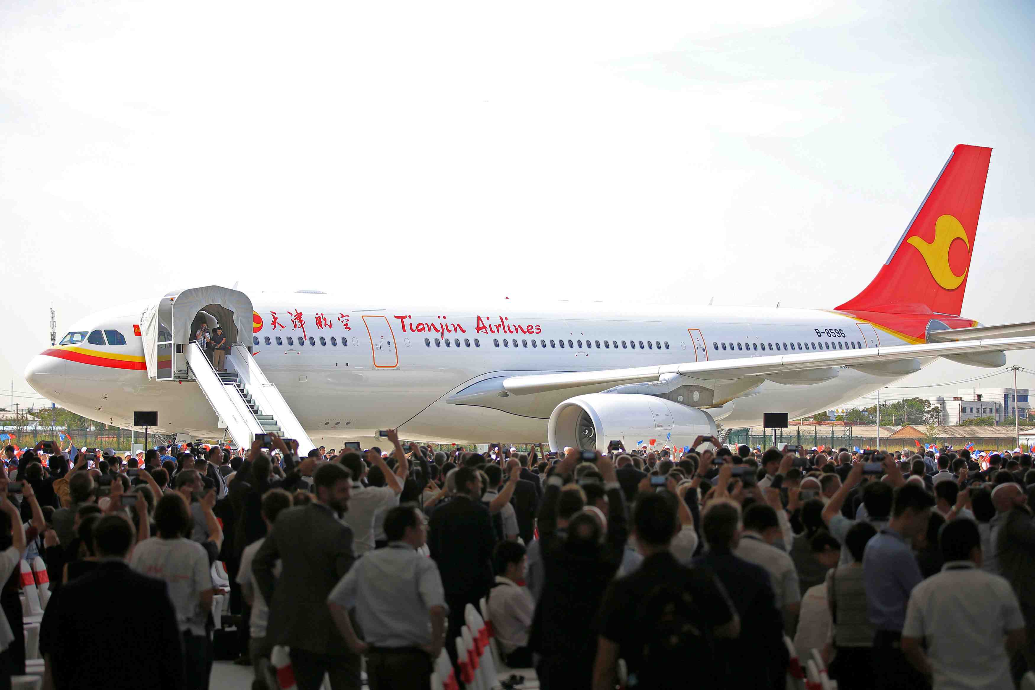 Chine: airbus inaugure son centre de finition pour l'a330