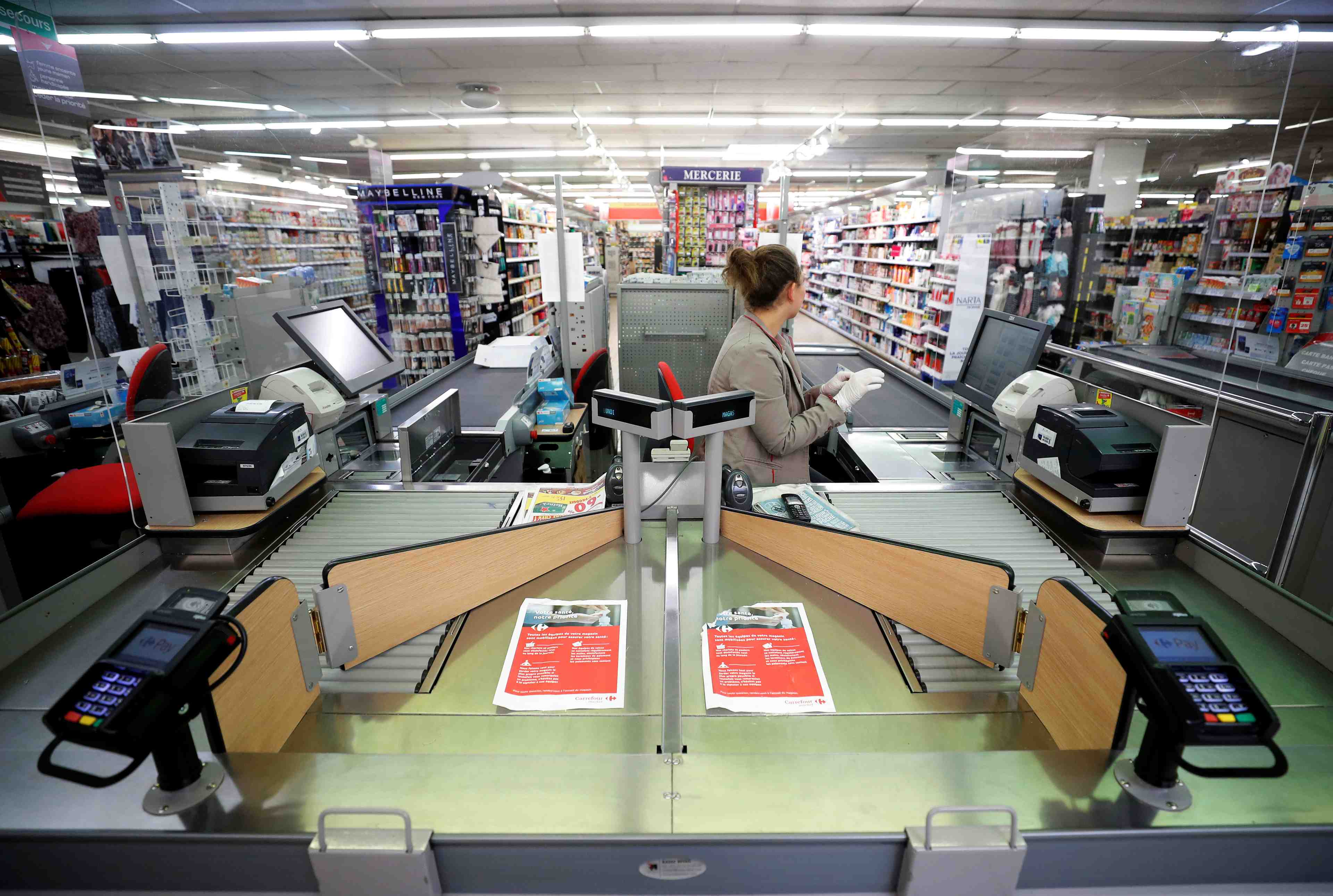 La peur grandit chez les salaries de la grande distribution