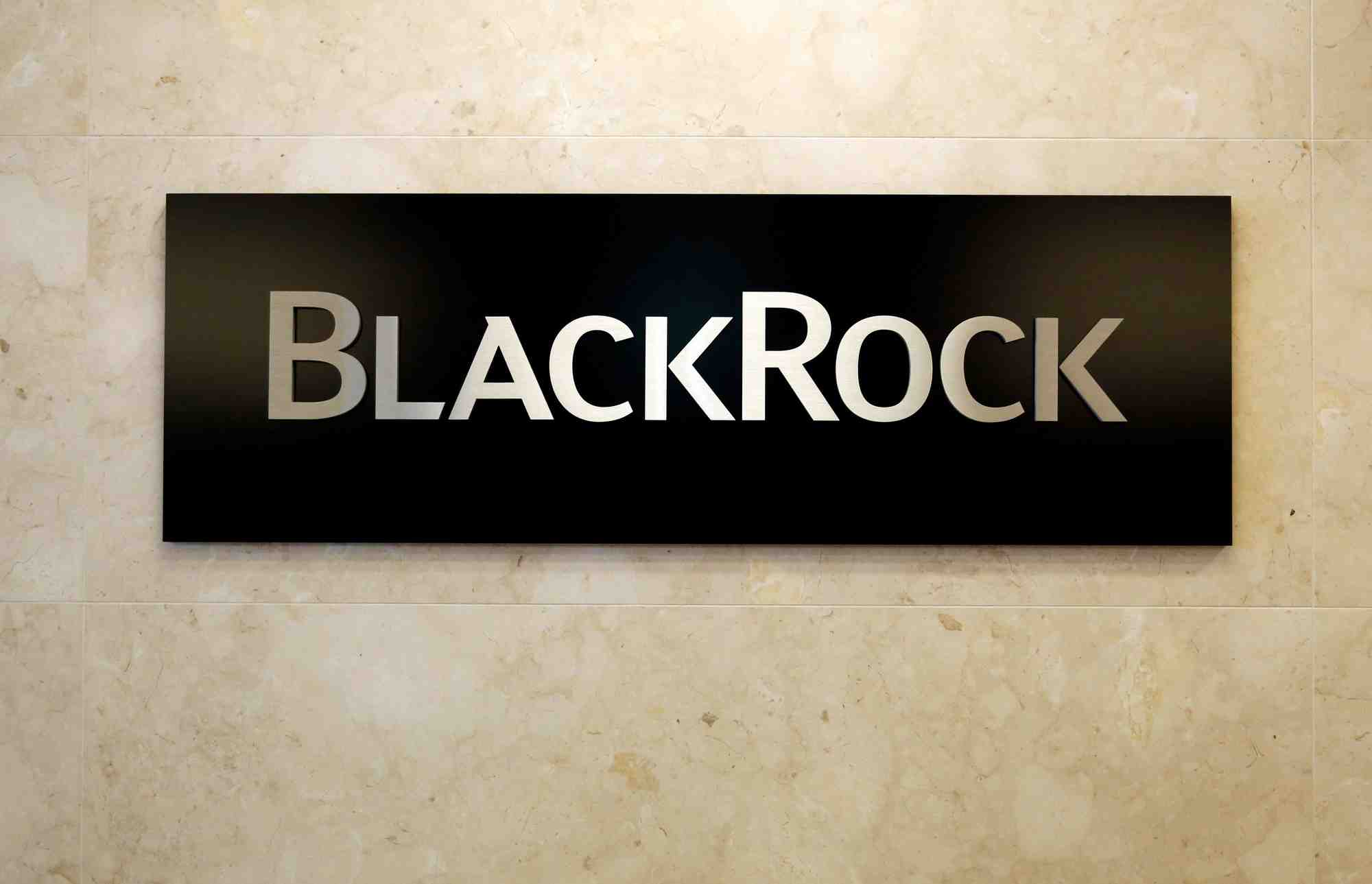 Le logo de blackrock